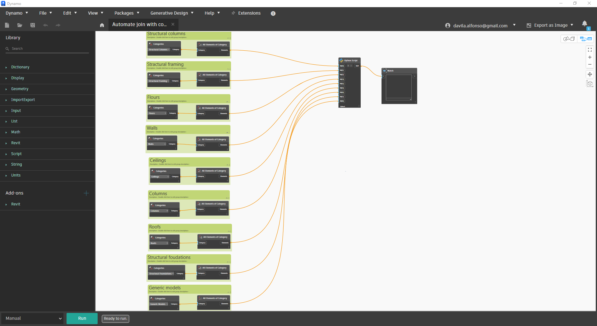 download Dynamo Script - Join and Unjoin Elements with Order for Revit