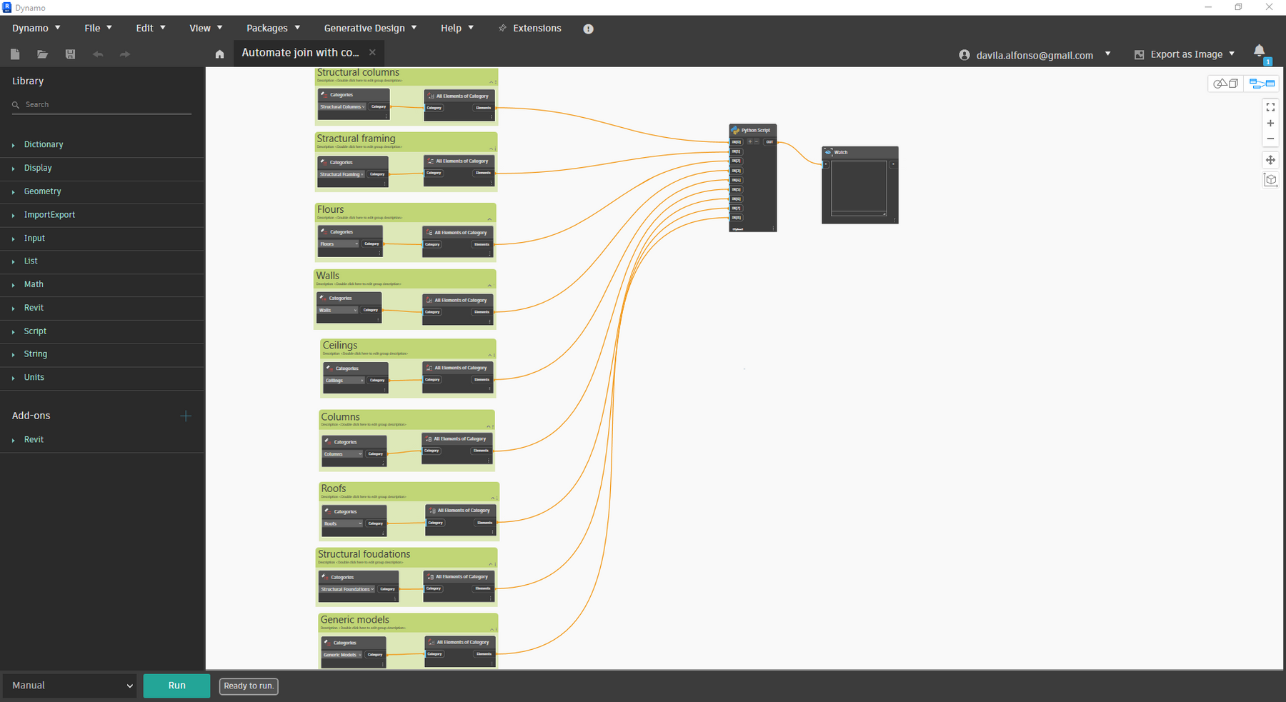 Dynamo Script - Join and Unjoin Elements in Revit | RD Studio