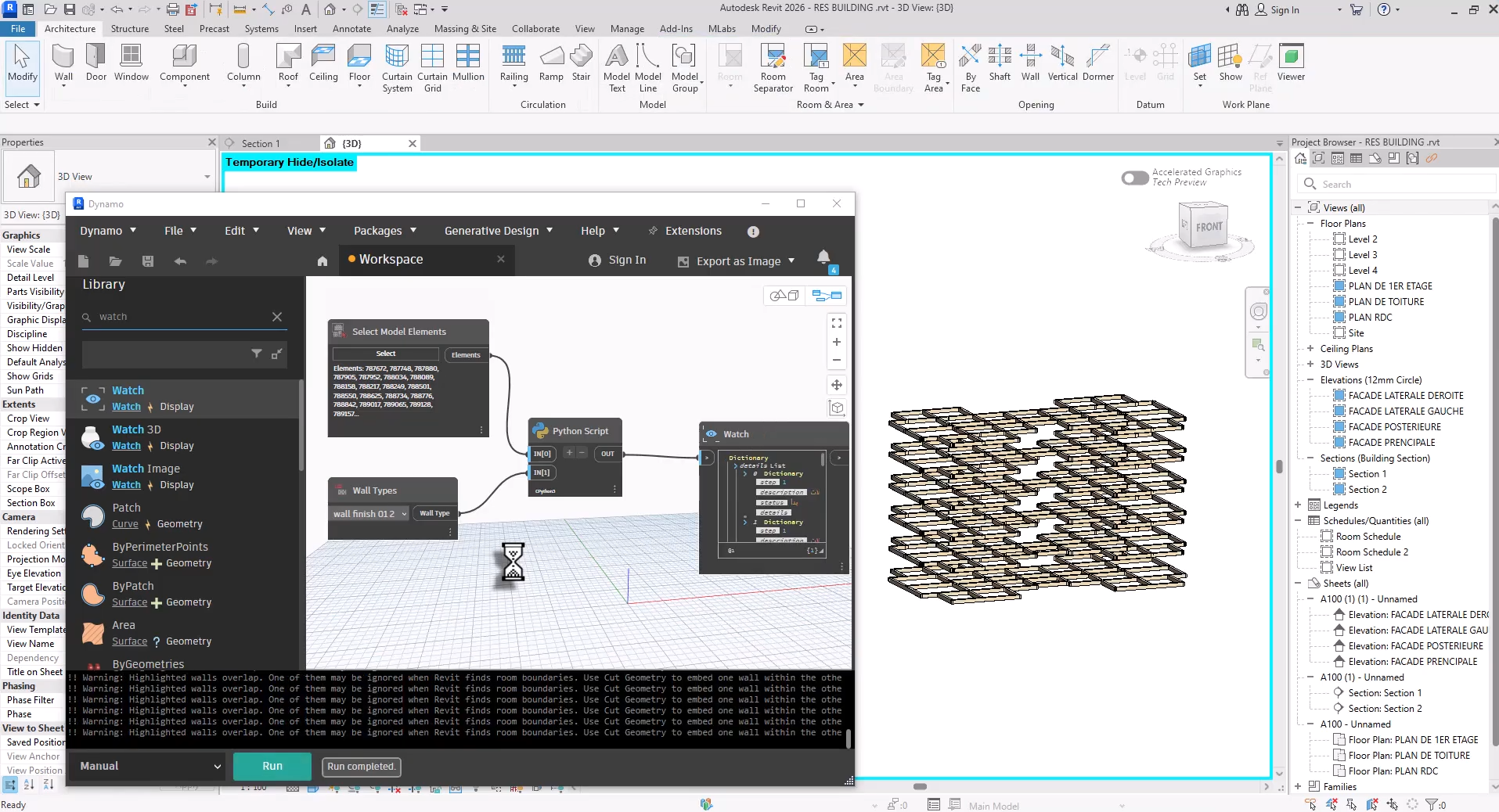 Revit Dynamo script: Beam Finish Layers for Revit download