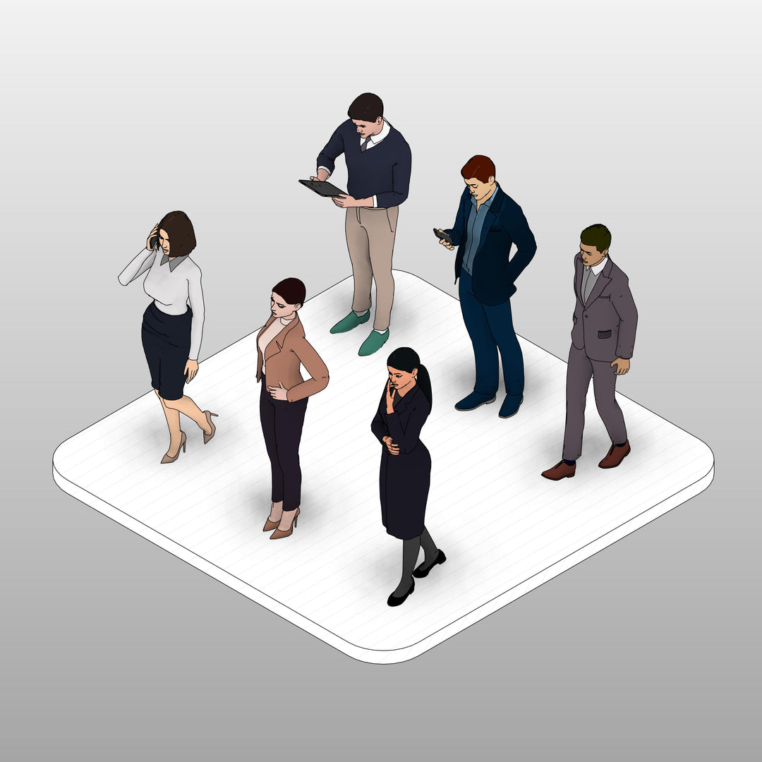 Autodesk Rendered People Revit 3D People - Professional 3D Entourage | RD Studio