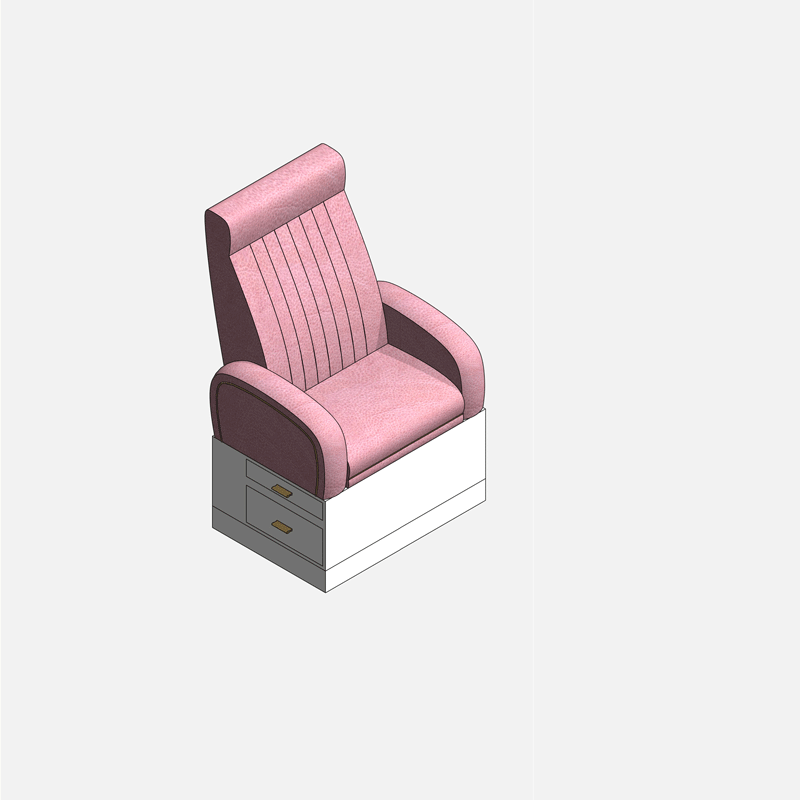 Revit nail studio Pack RD Studio BIM blocks rfa fully parametric family