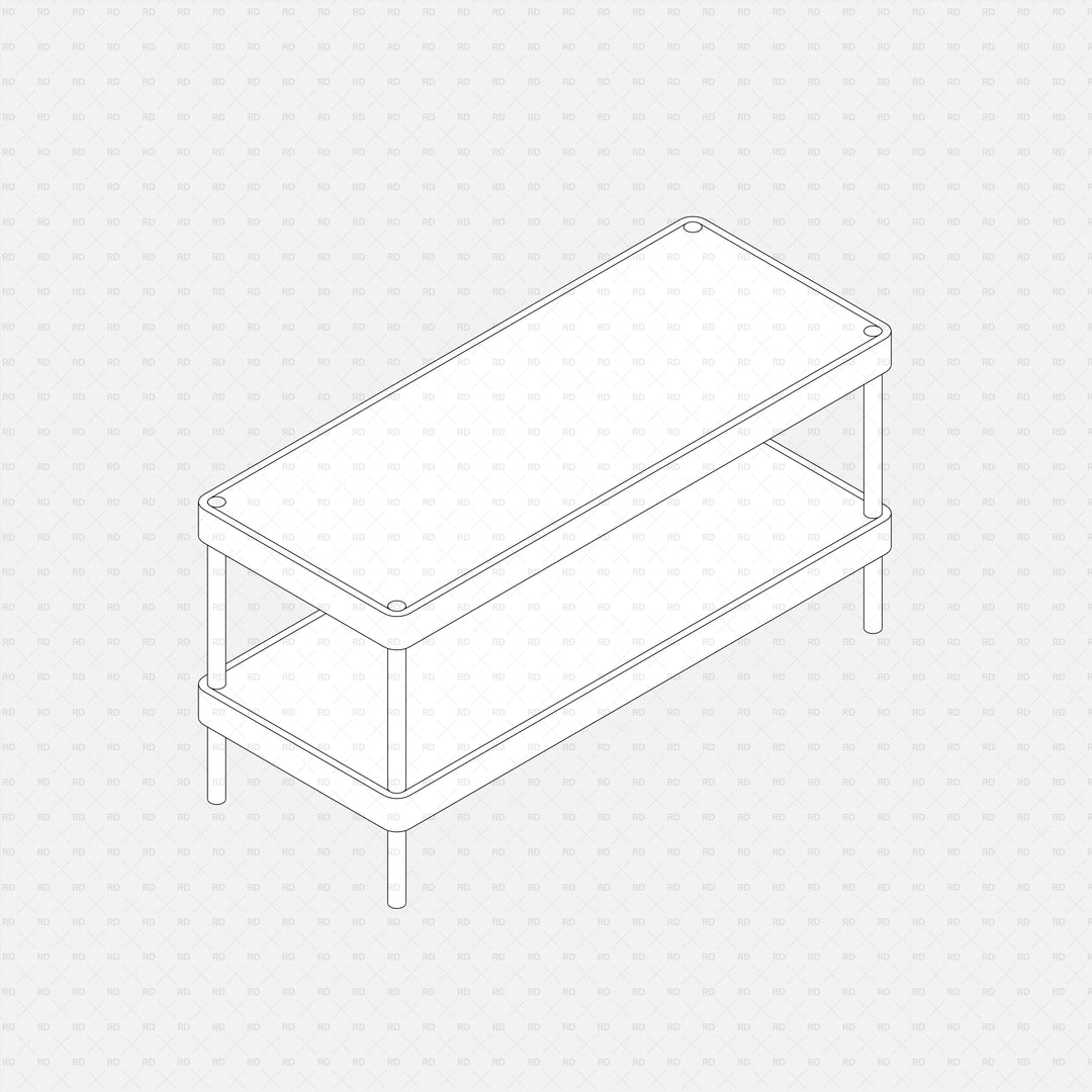 Download FREE IKEA Revit Families | IKEA MACKAPÄR Shoe rack | Revit Dynamo