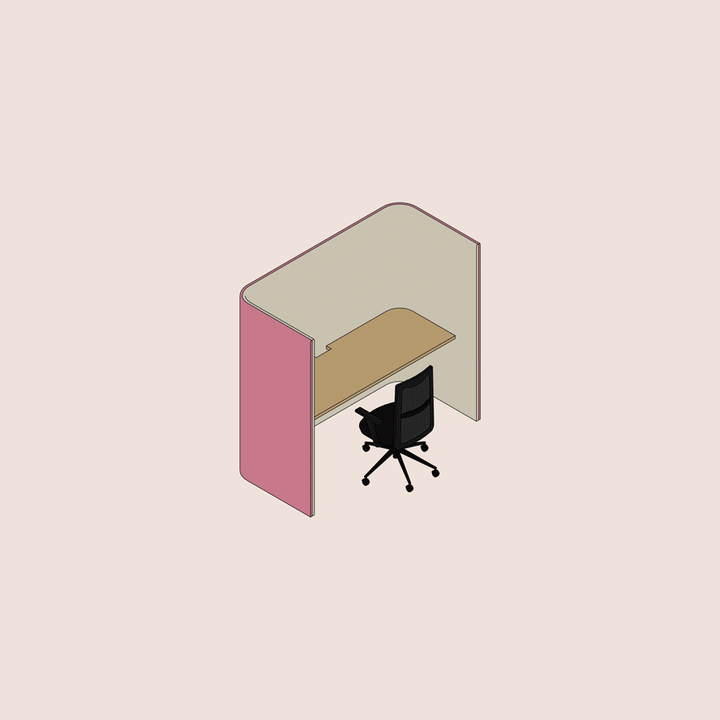 Download Parametric Revit Families - Office Pods | RD Studio