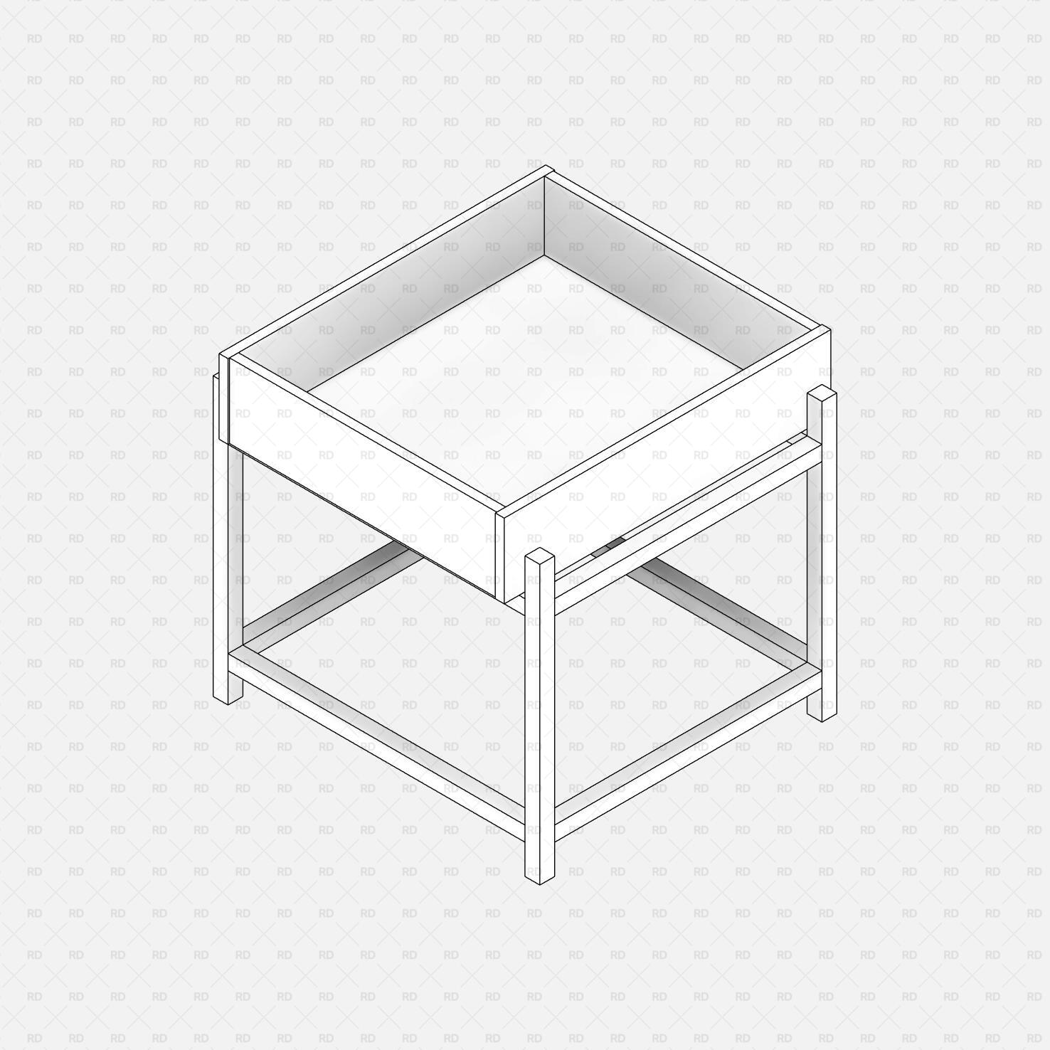 Revit IKEA PRIMÄRSKOG Plant Stand | Free Revit Family