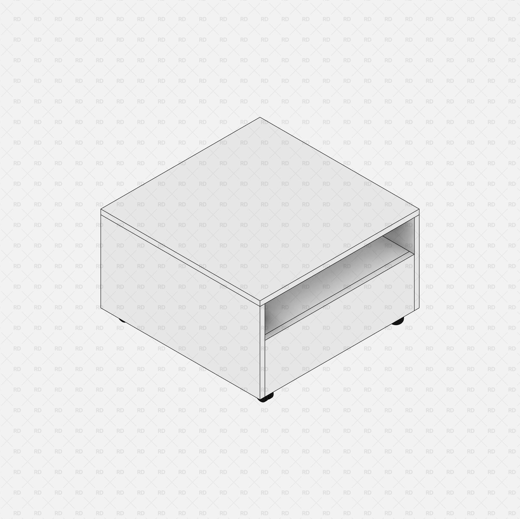 download free Revit IKEA GARNANAS Coffee Table family