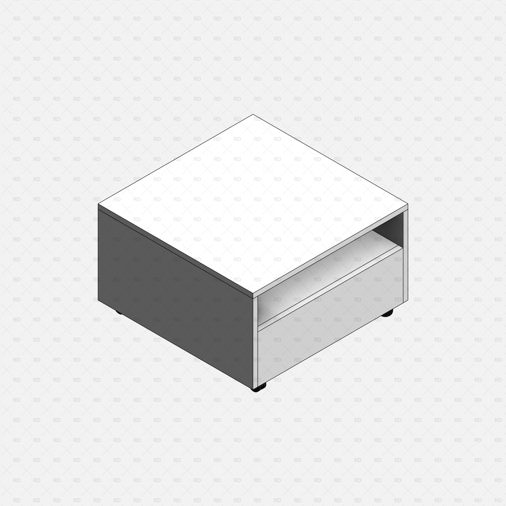 download free Revit IKEA GARNANÄS Coffee Table family