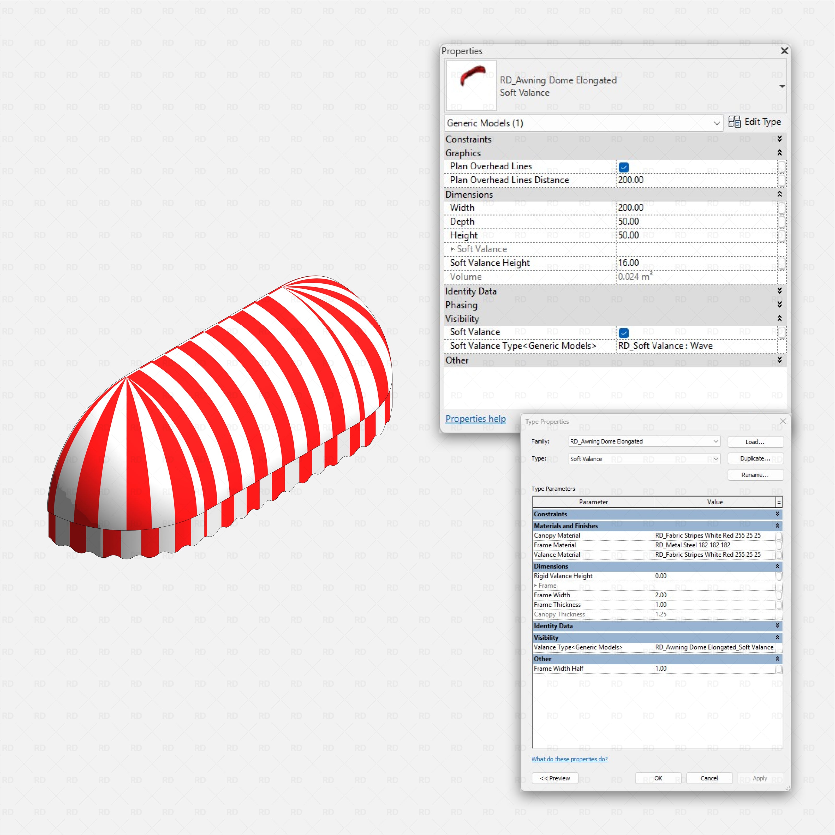 Revit Awnings 01