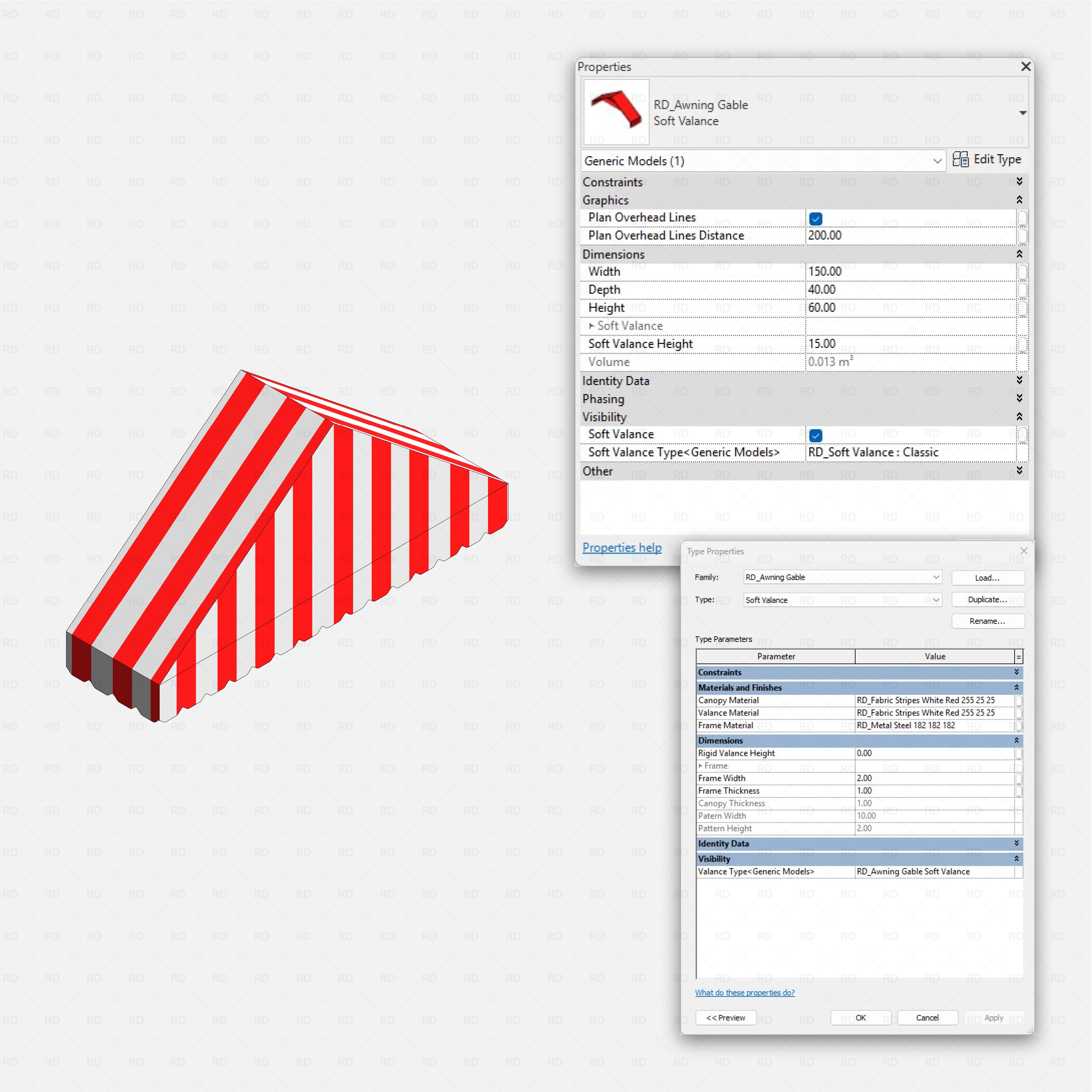 Revit Awnings 01