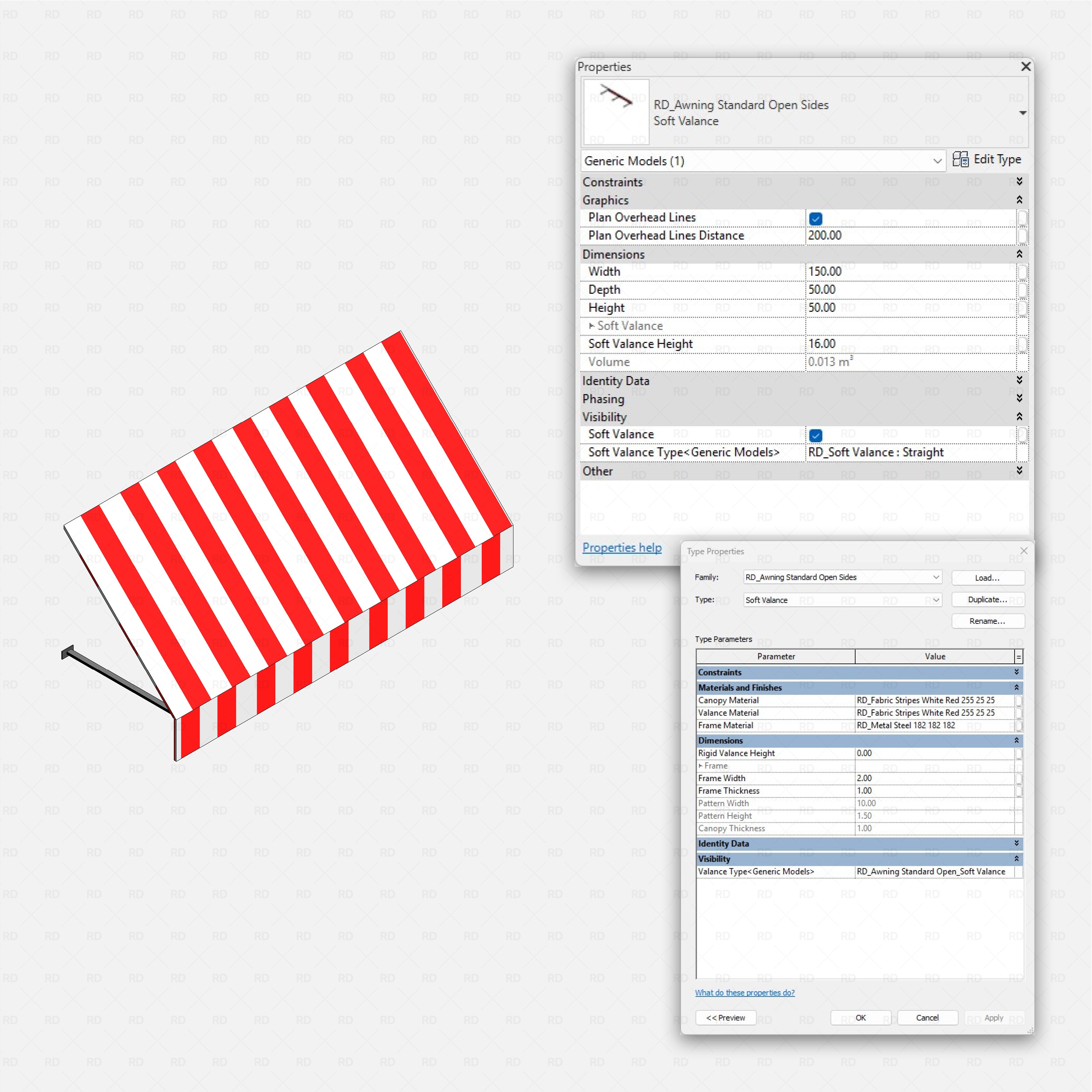 Revit Awnings 01