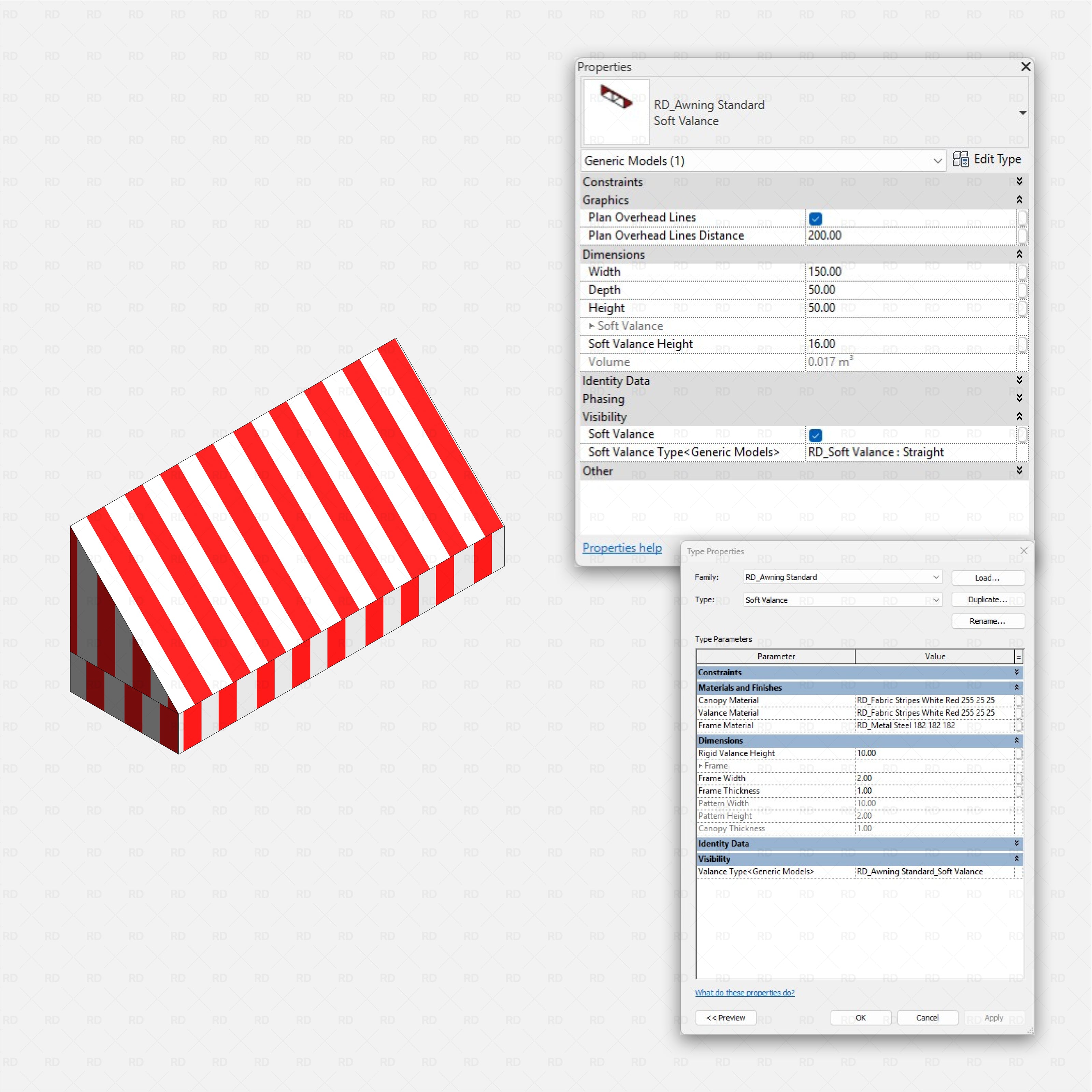Revit Awnings 01