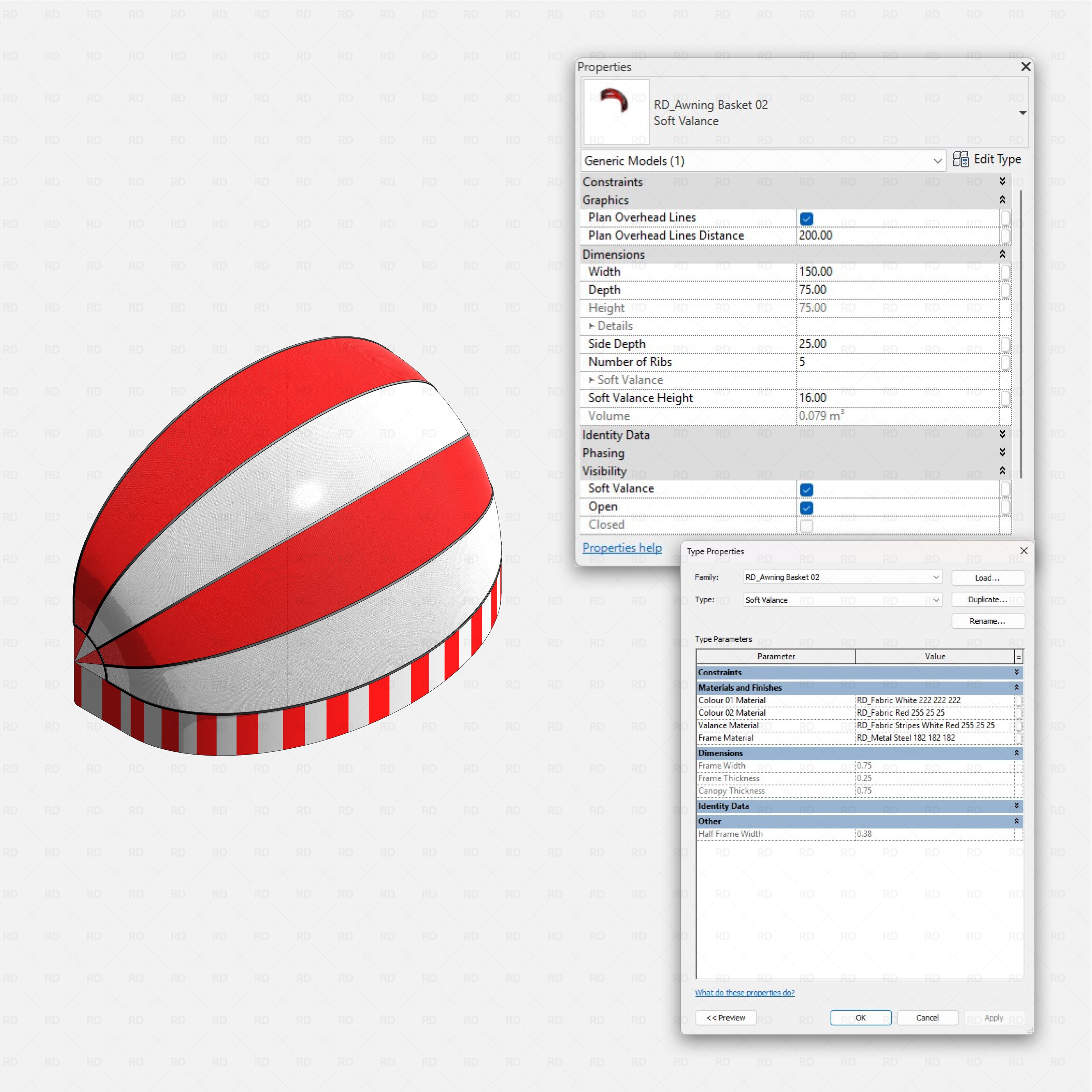 Revit Awnings 01