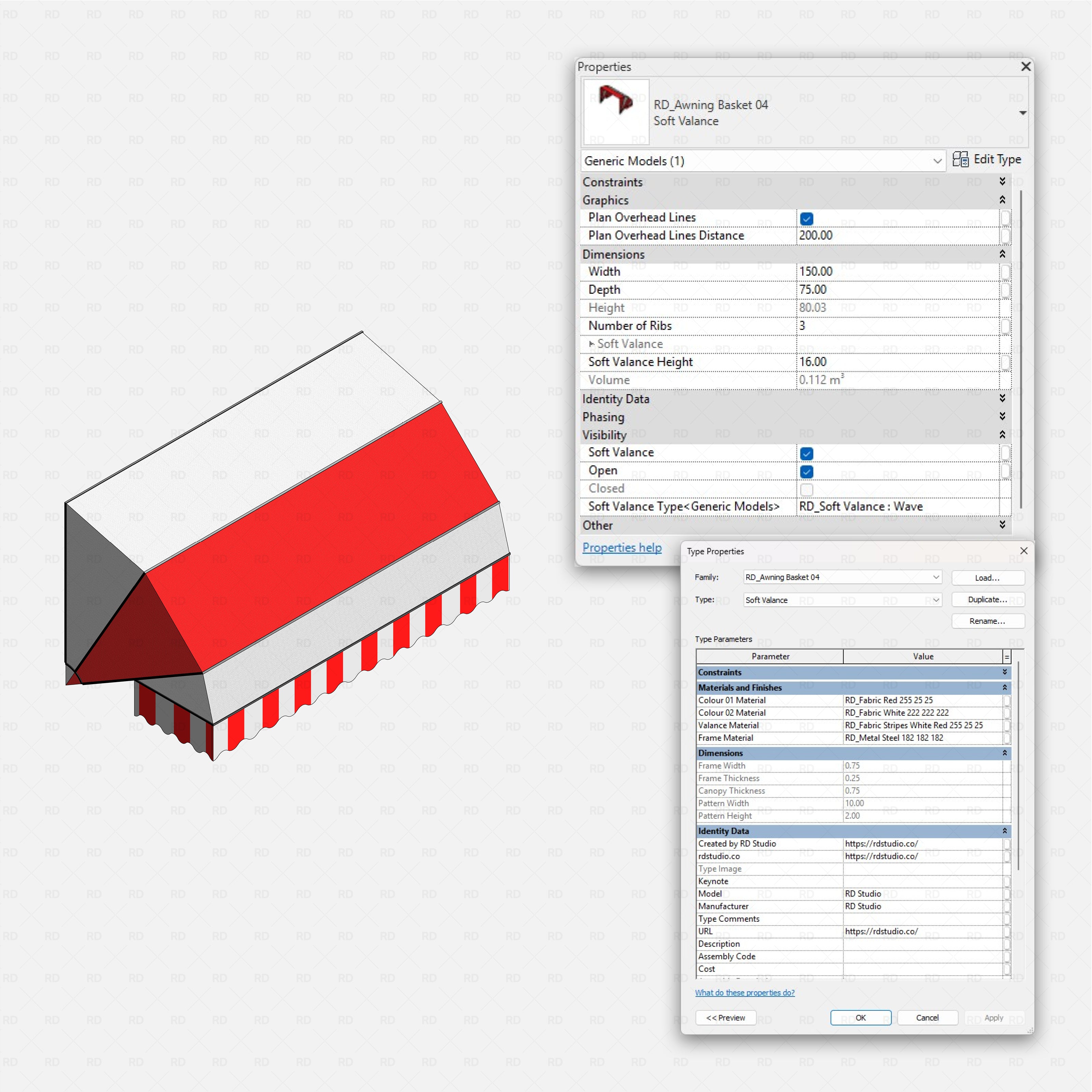 Revit Awnings 01