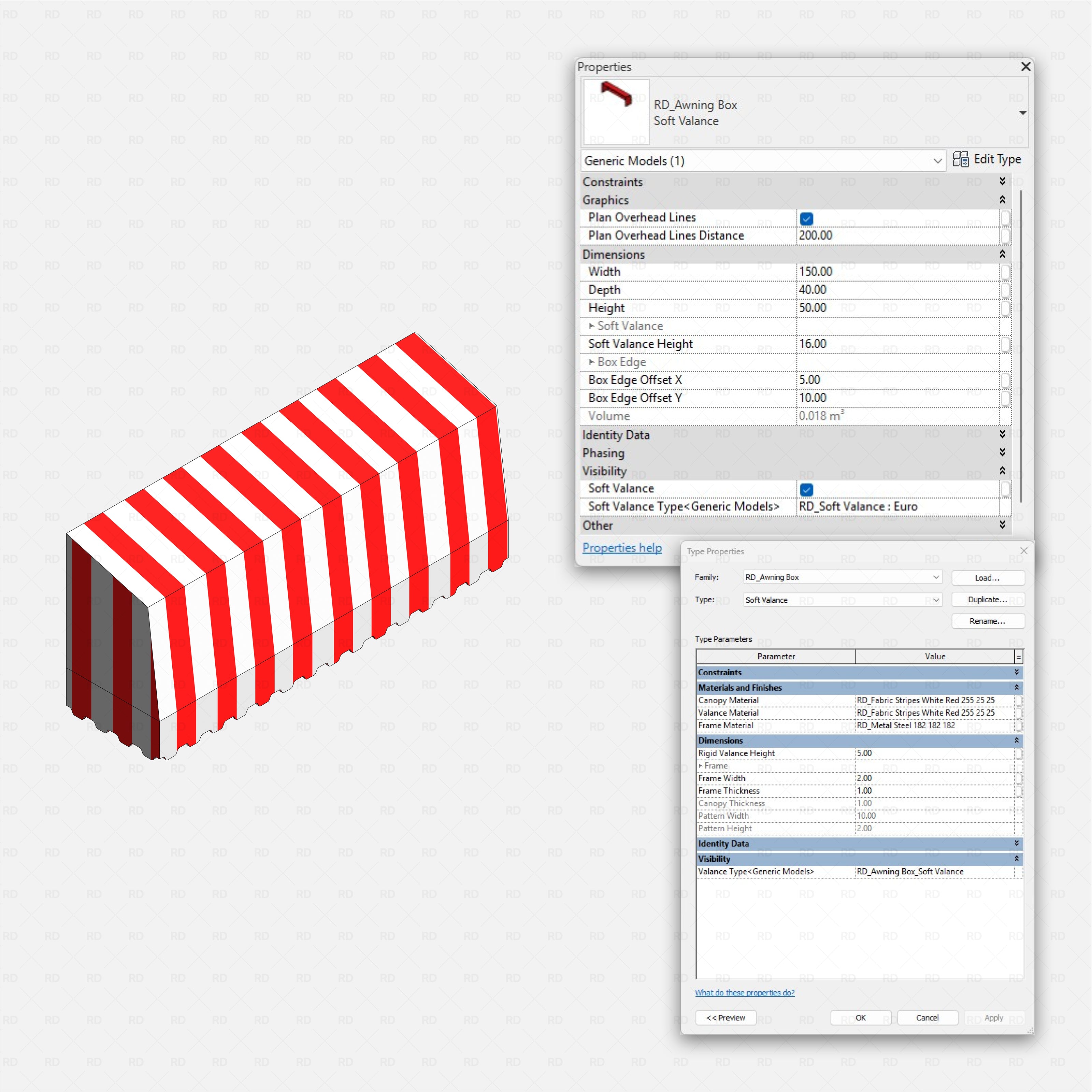 Revit Awnings 01