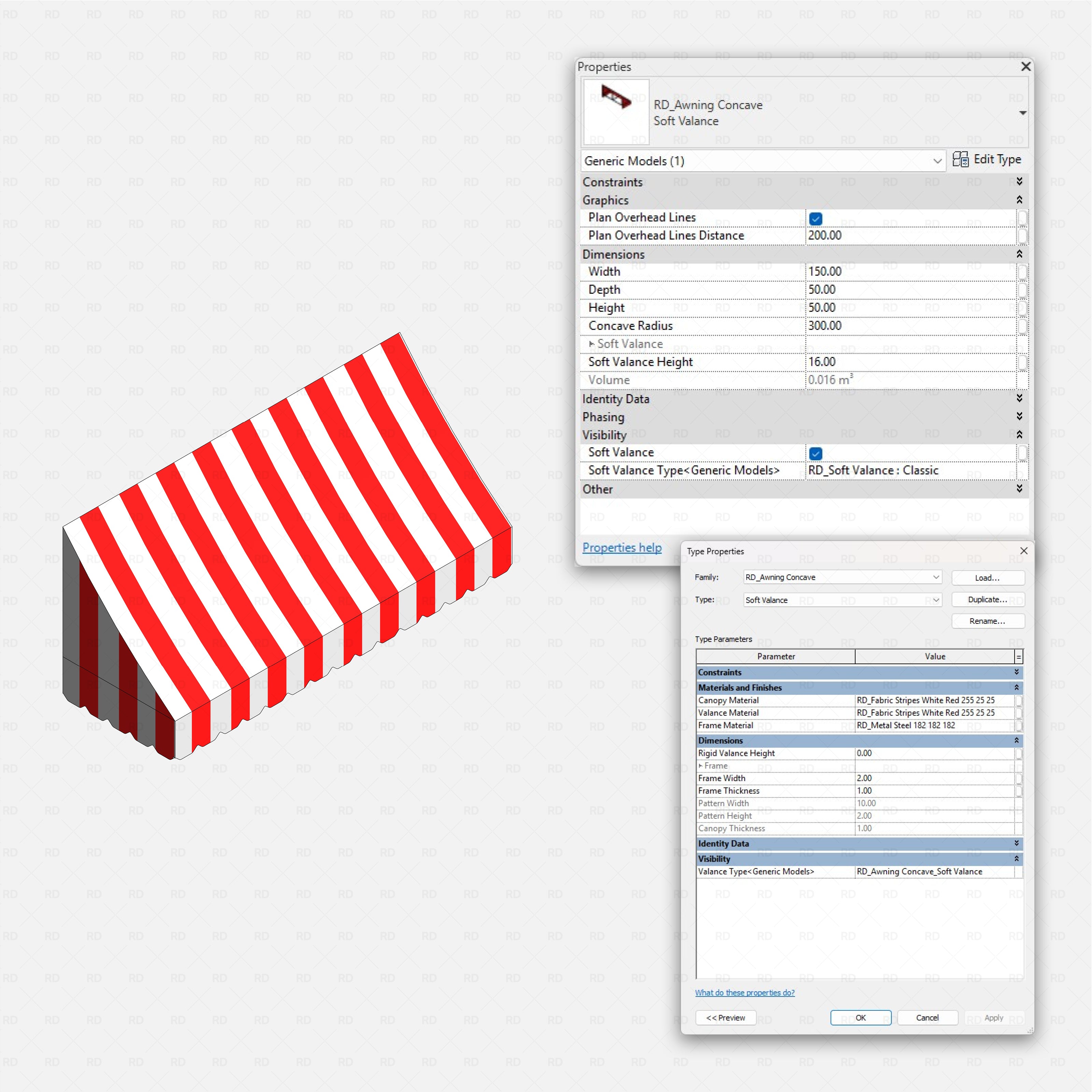 Revit Awnings 01