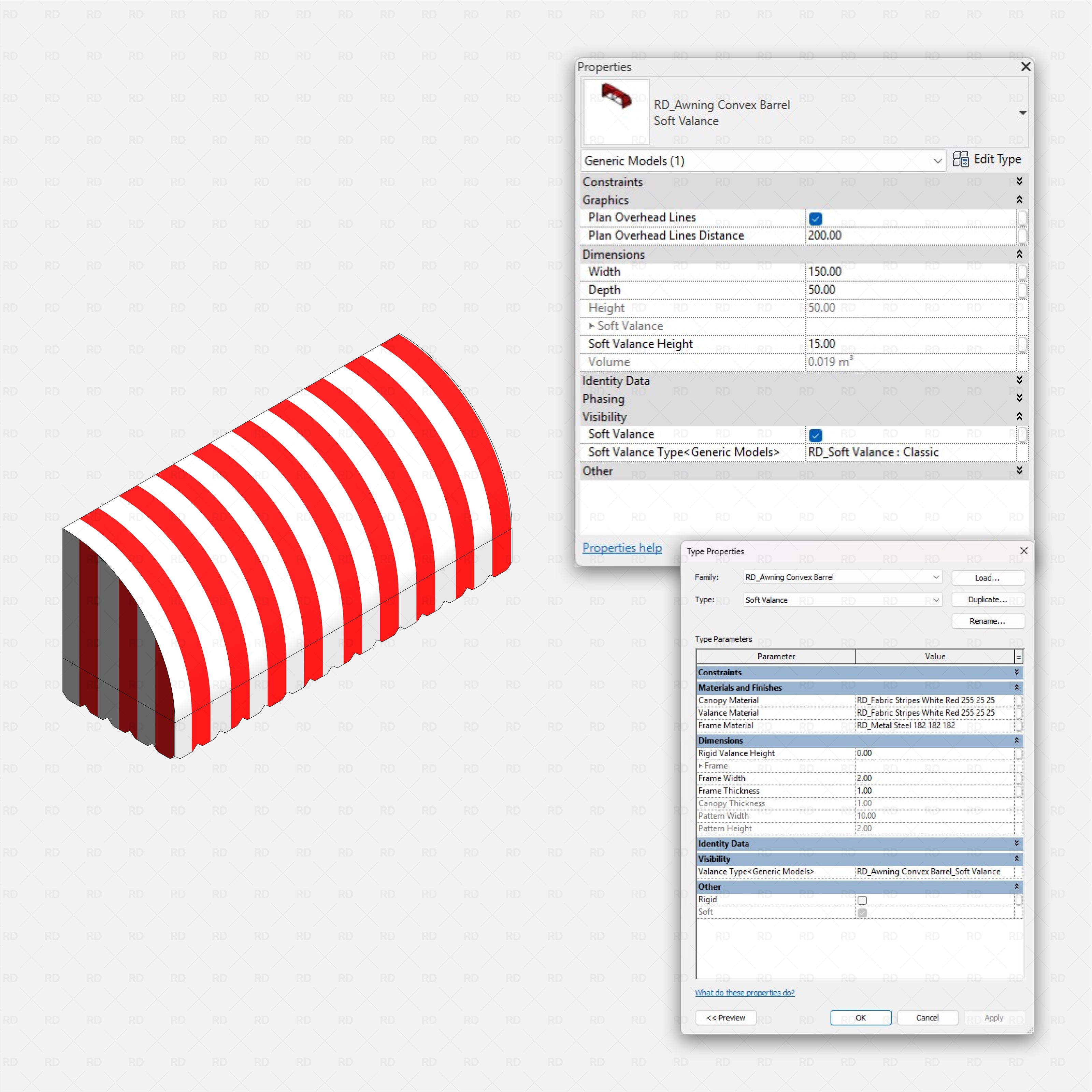 Revit Awnings 01