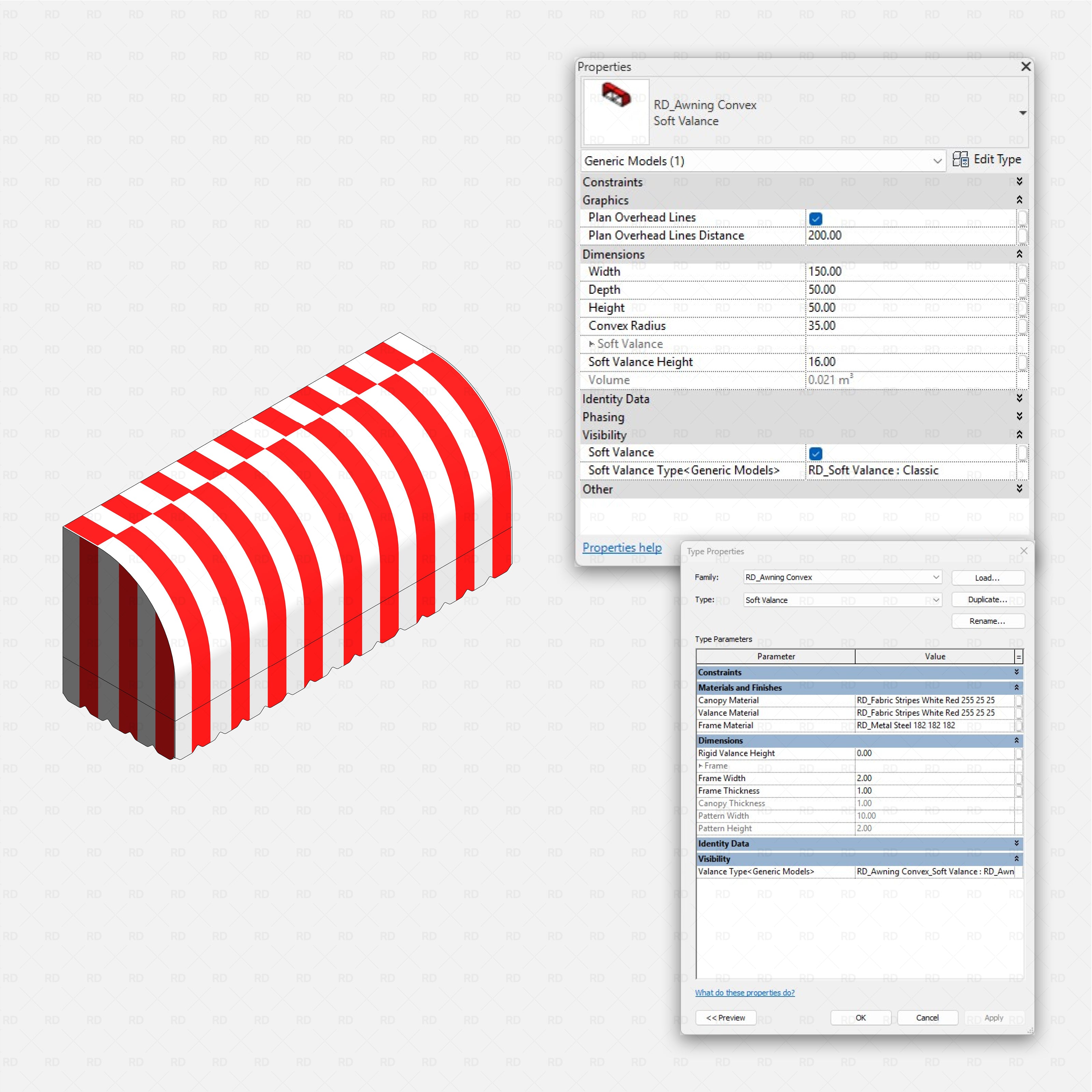 Revit Awnings 01