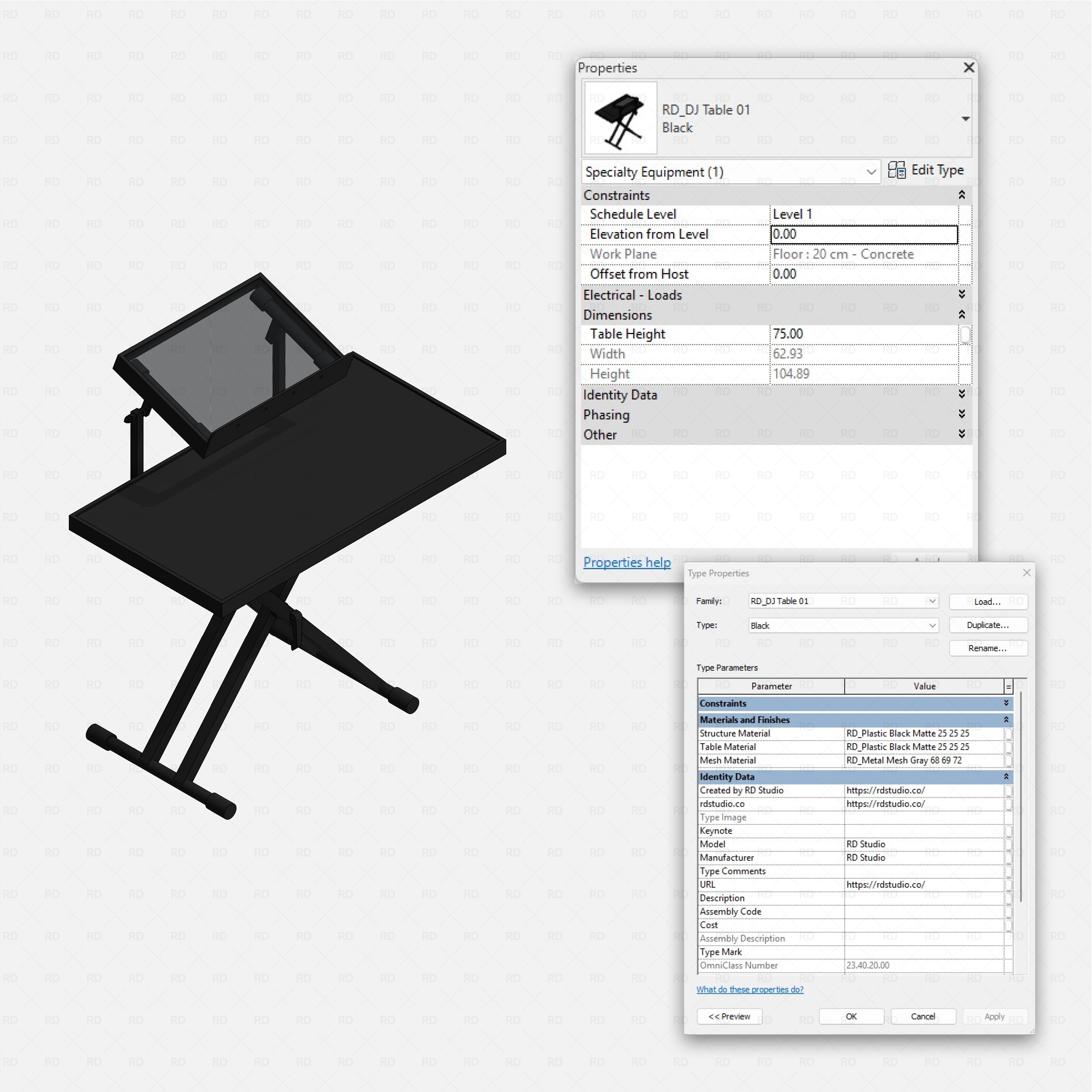 Revit DJ Set