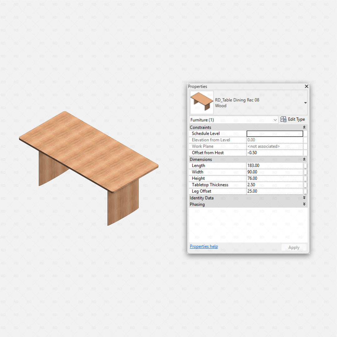 Download Revit Armchairs | RD Studio