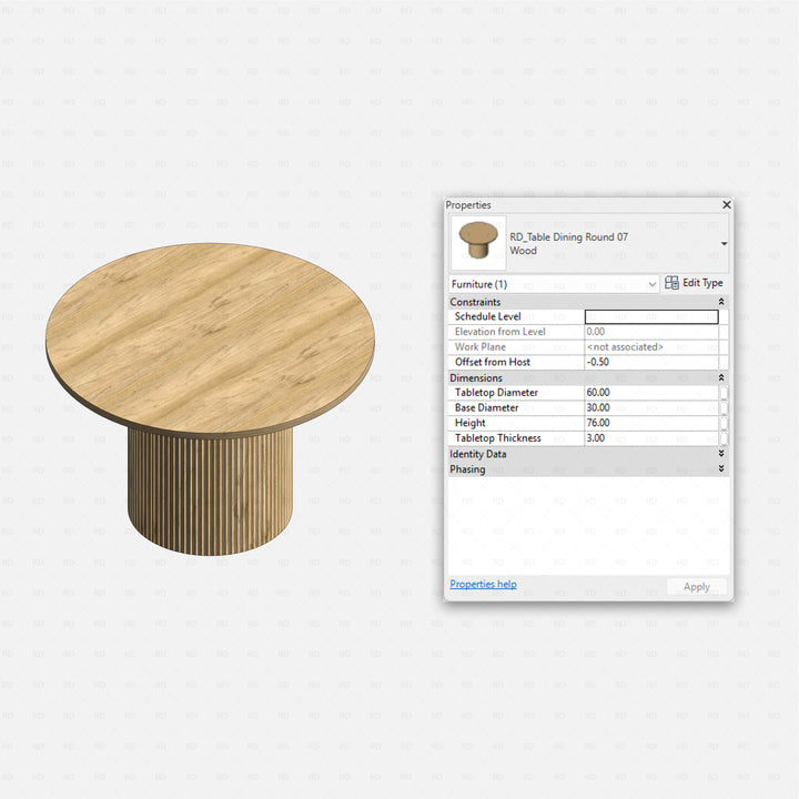 Download Revit Armchairs | RD Studio