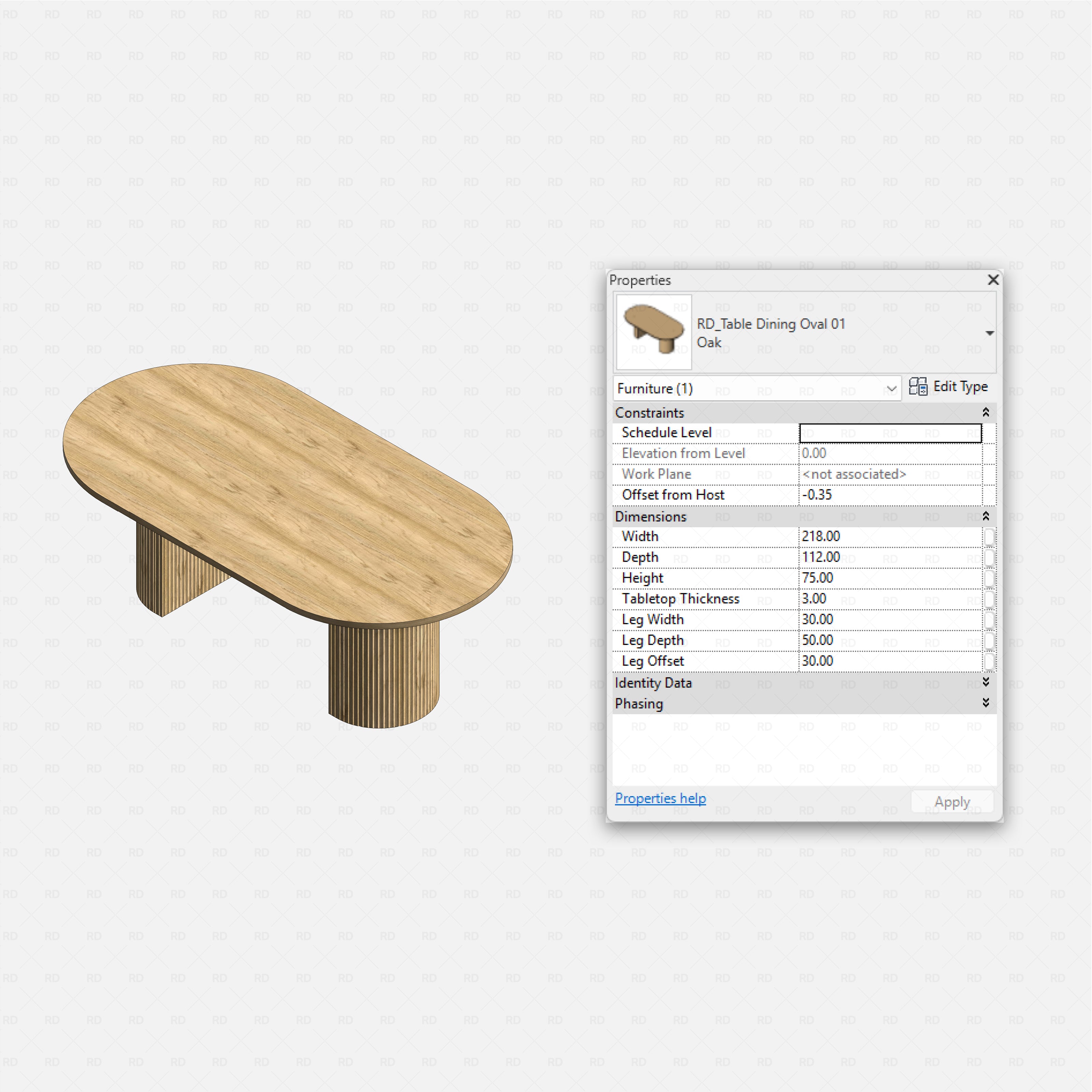 Download Revit Armchairs | RD Studio