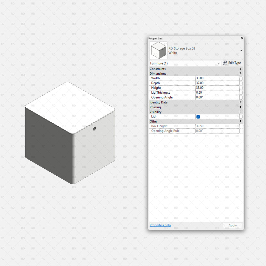 Download Revit Universal Storage System (IKEA KALLAX) | RD Studio