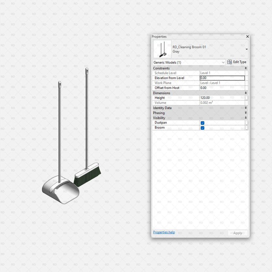 Revit Laundry Room Pack – Washing Machines, Cabinets & More
