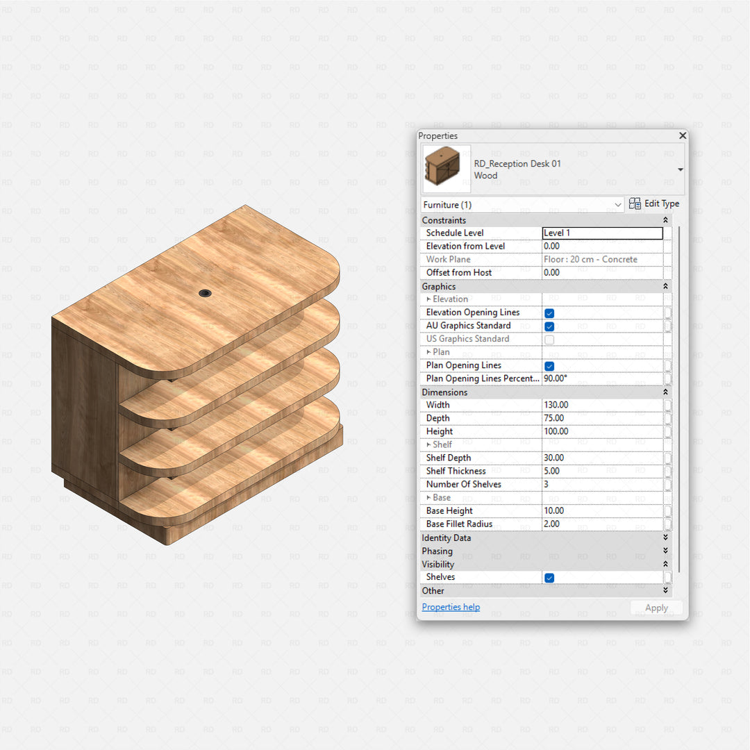 Download Revit SPA and Wellness Center Families | RD Studio