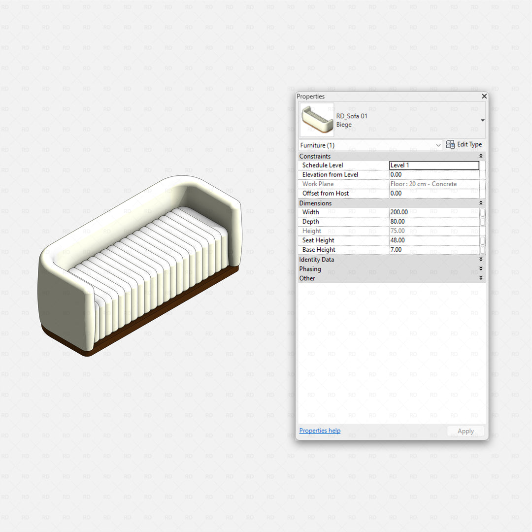 Download Revit SPA and Wellness Center Families | RD Studio