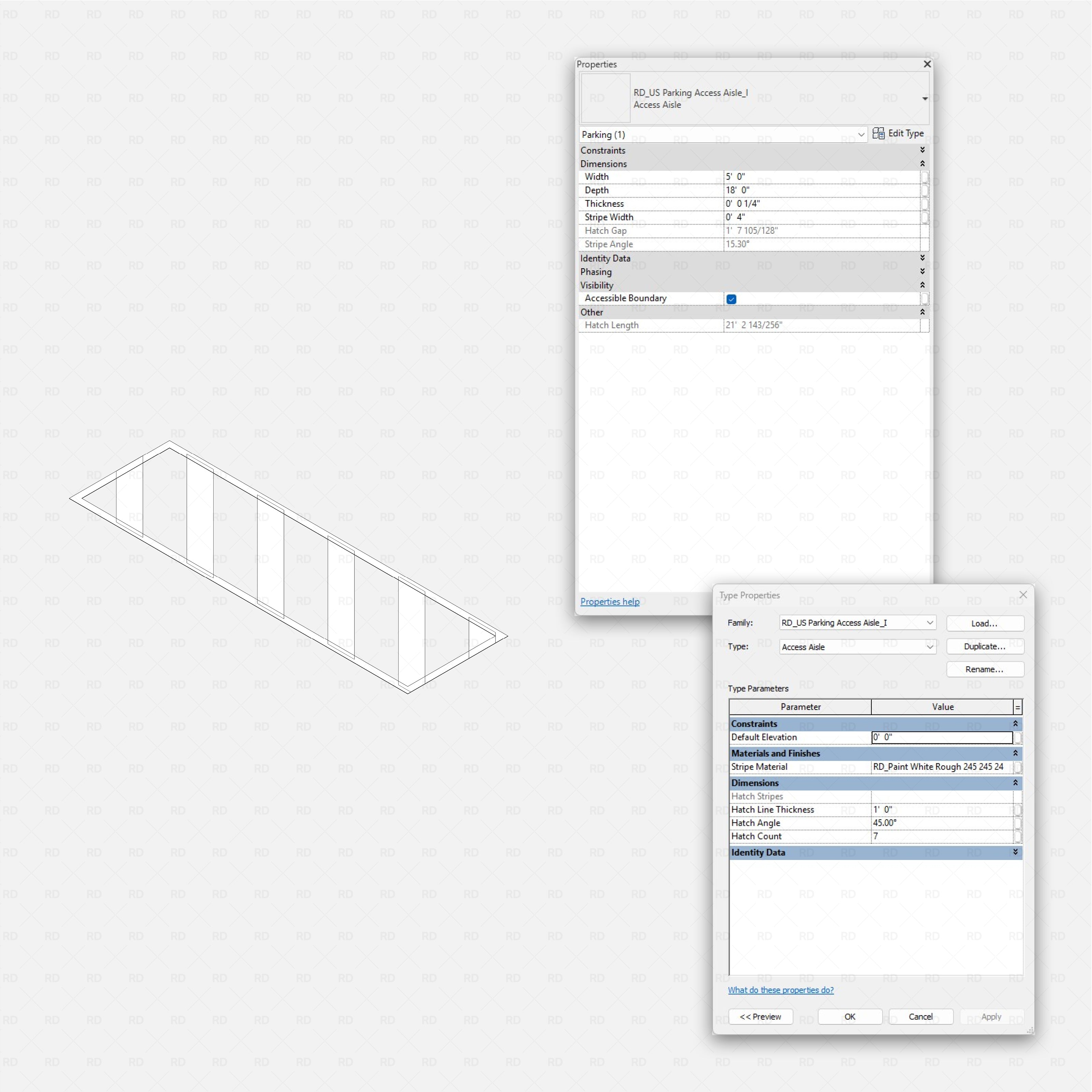 Revit Ultimate Parking Spaces Pack - US Standard