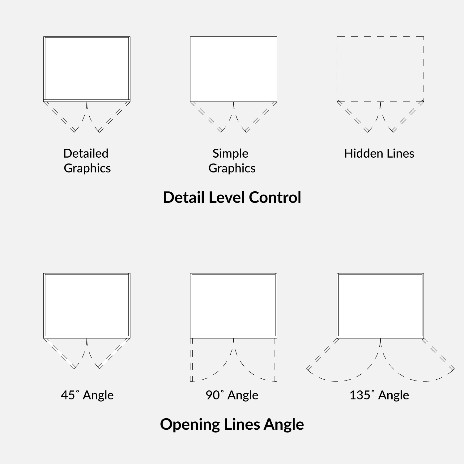 revit cabinet graphics