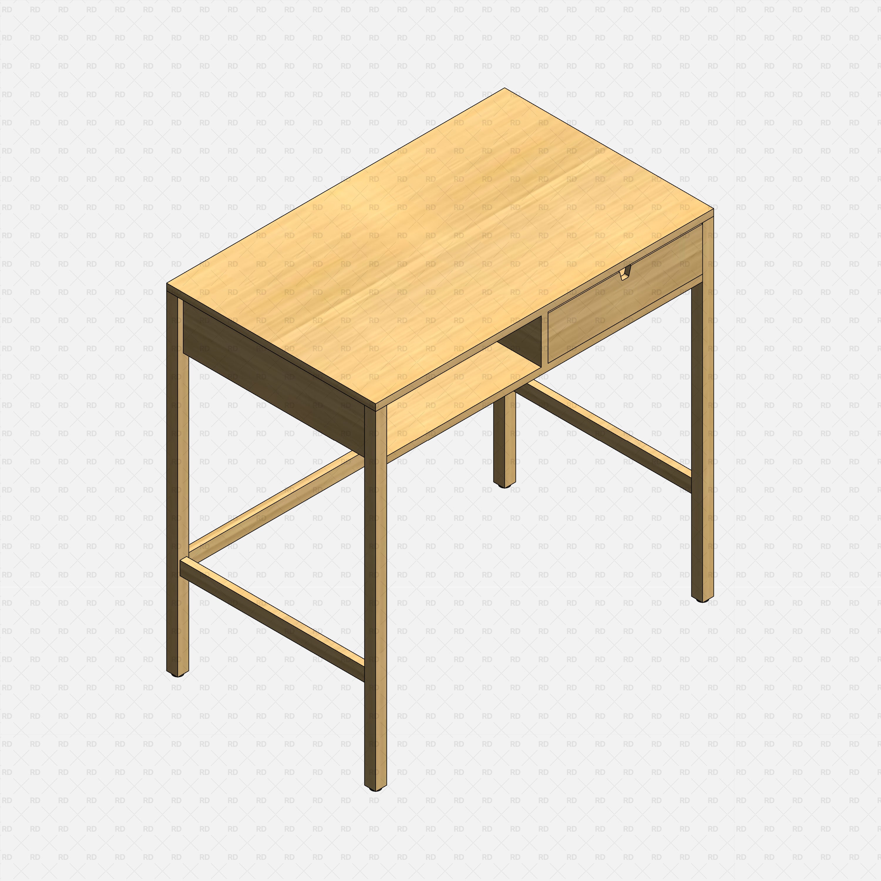 IKEA dressing table revit family