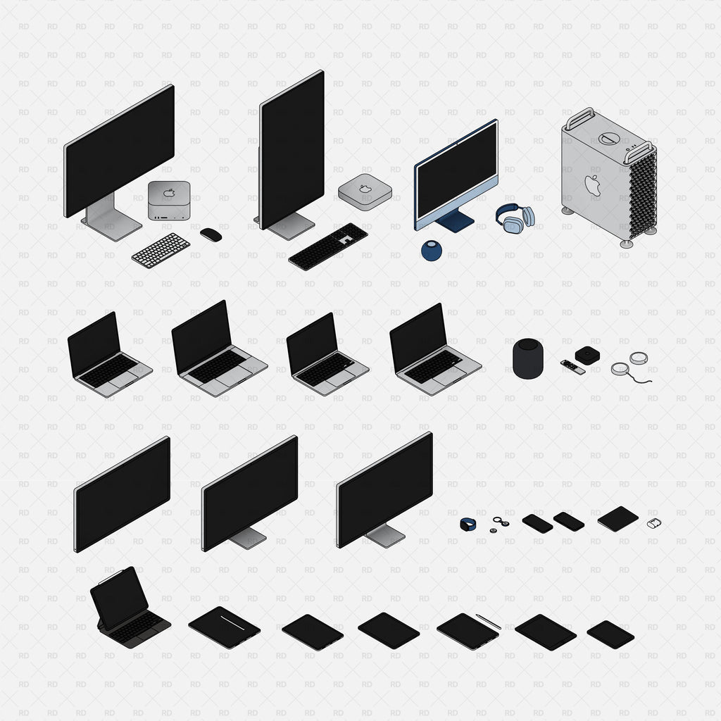 Revit Families of Apple Products | Revit Families | RD Studio