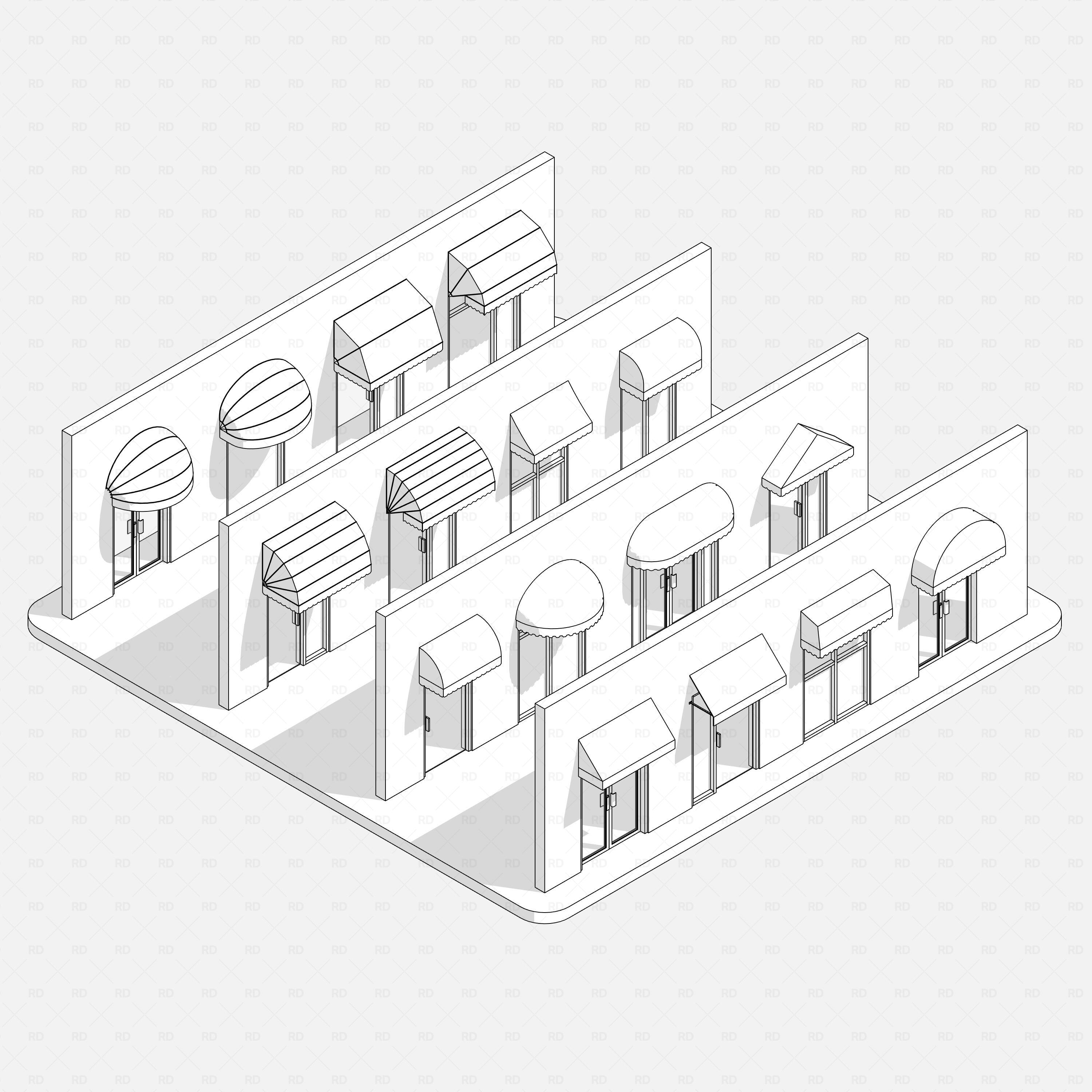 Revit Awnings 01