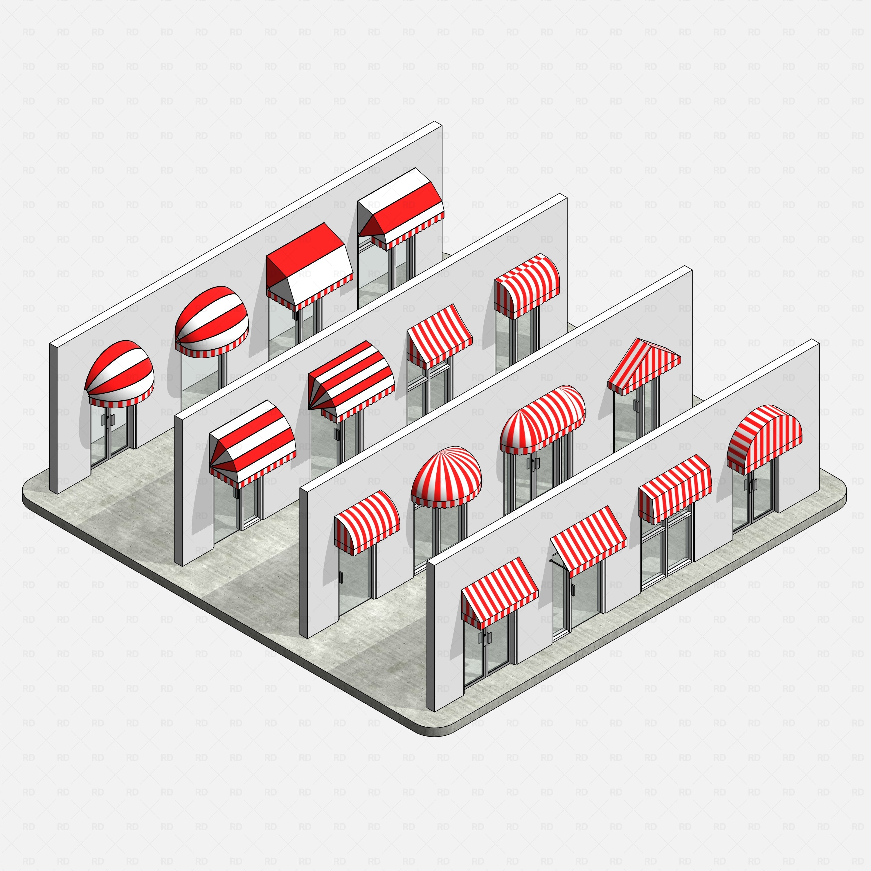 Revit Awnings 01