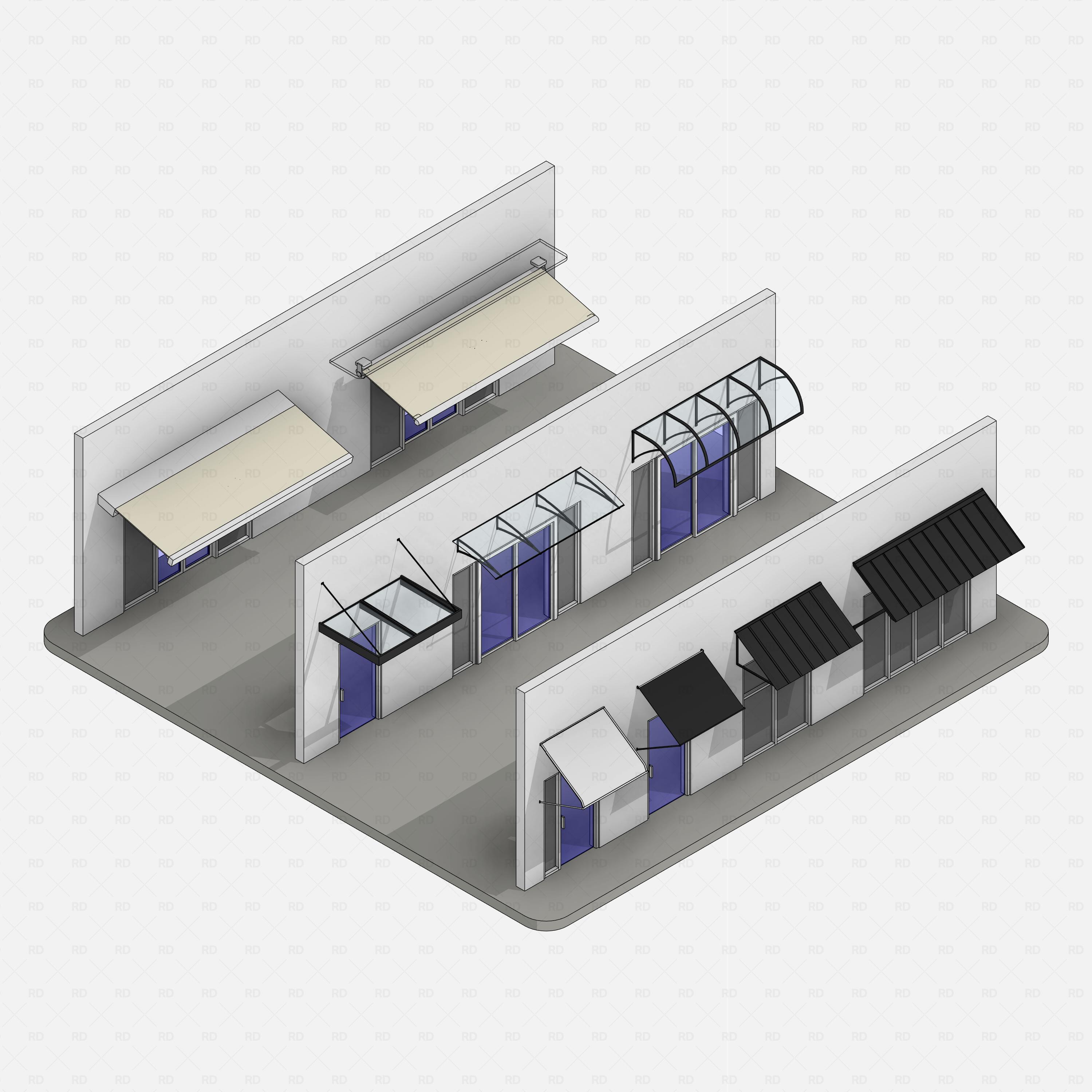 Revit Awnings 02