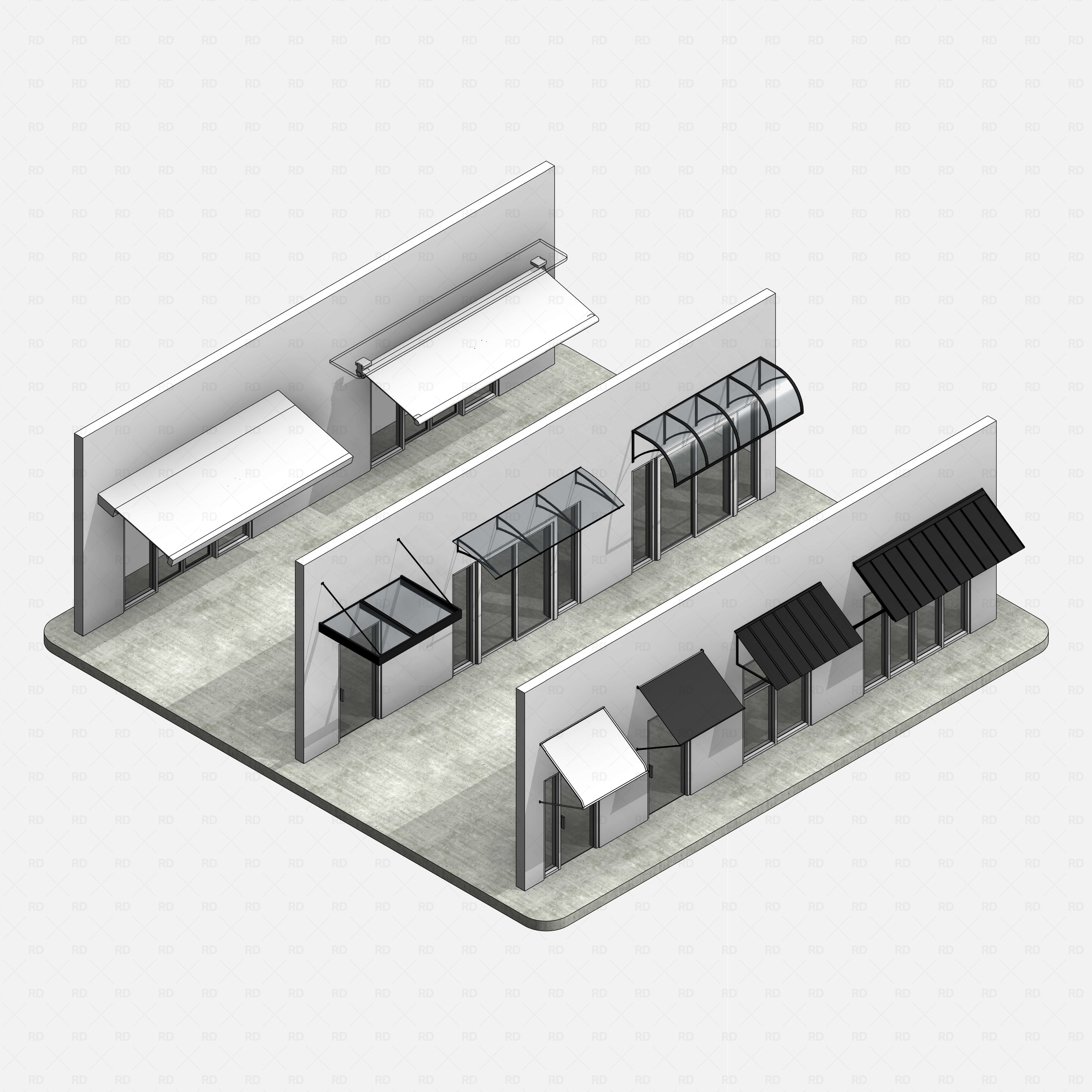 Revit Awnings 02