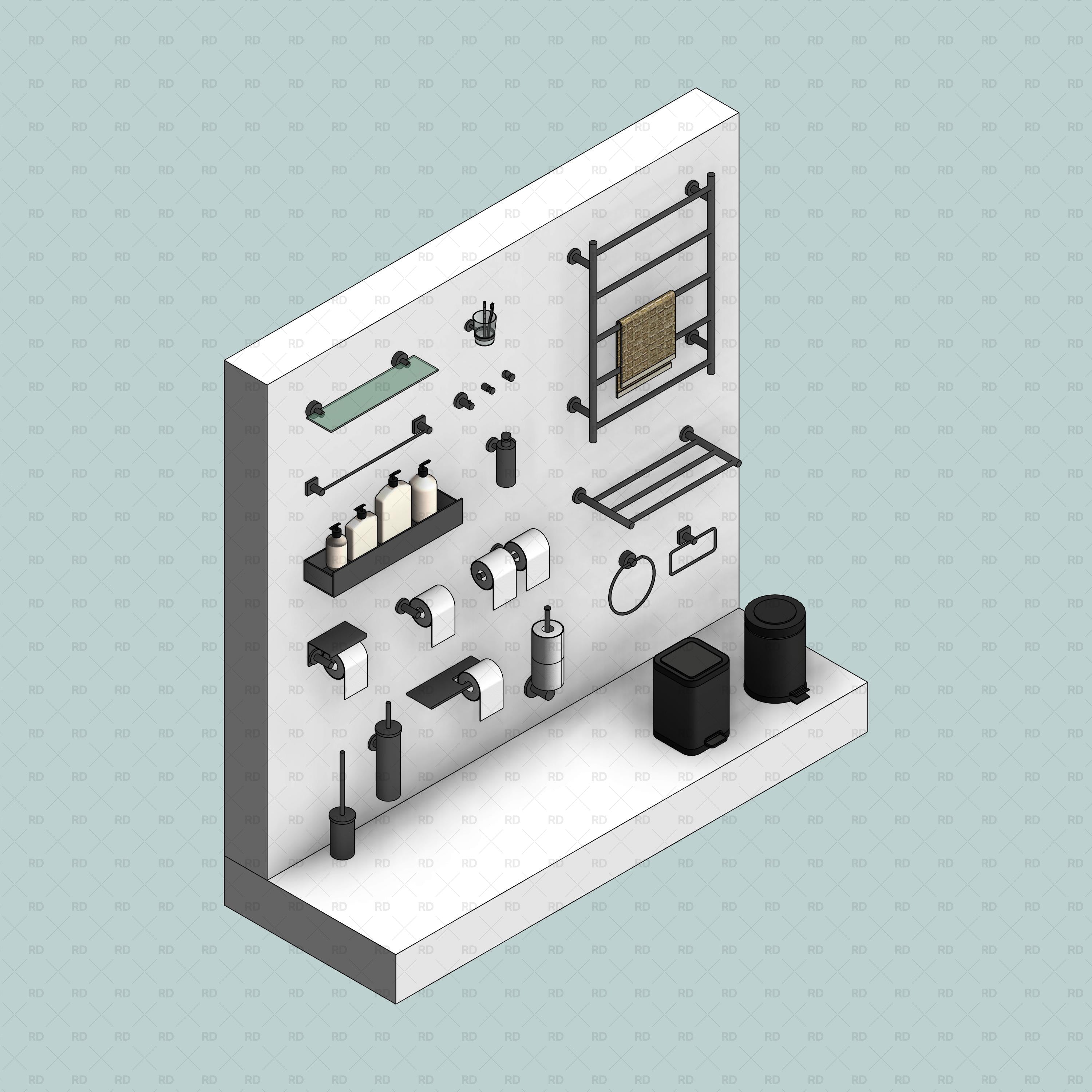 revit accessories families