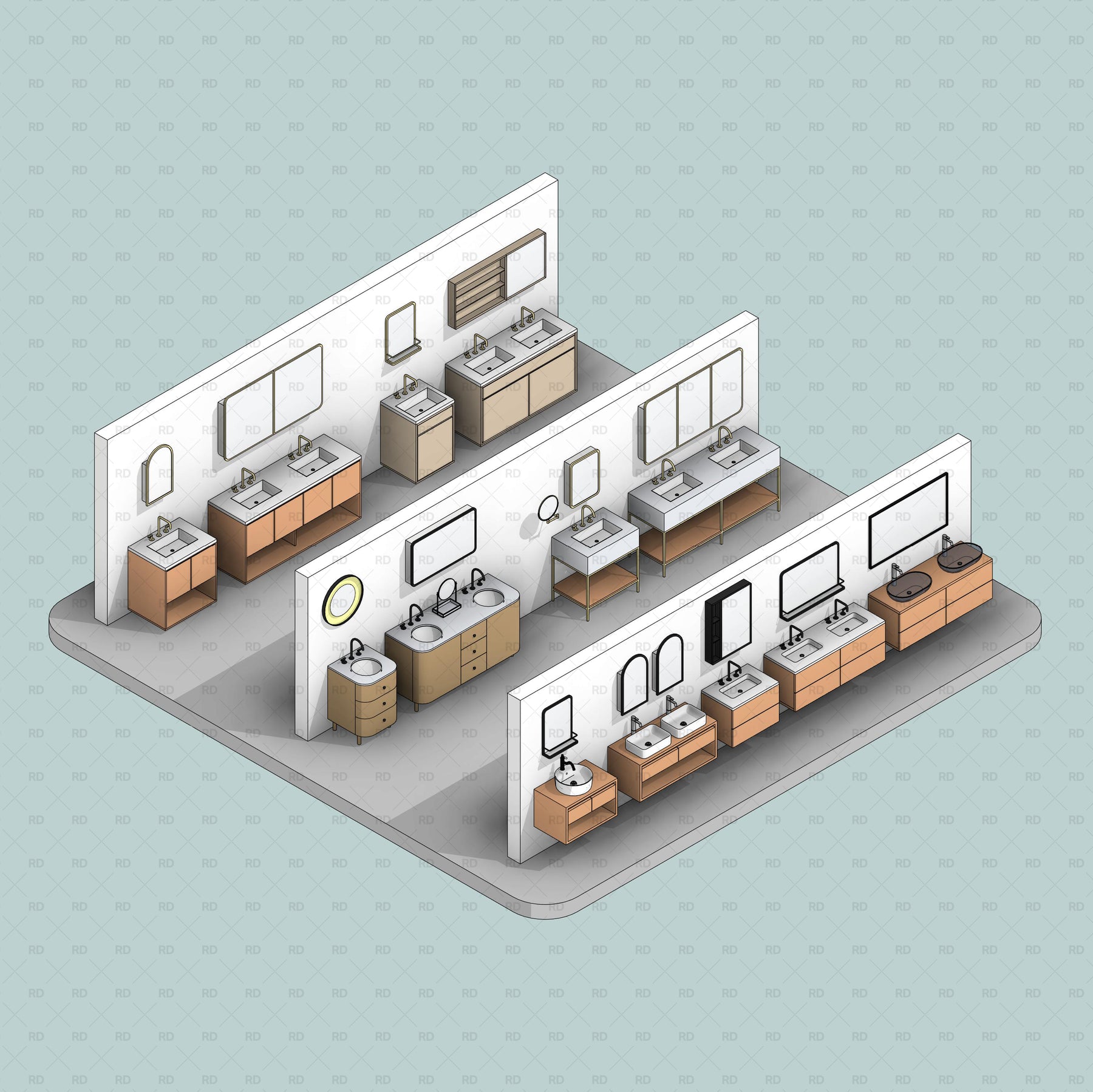 Bathroom Rvt File Family Bathroom Revit: Design Ideas & Layouts for 2024