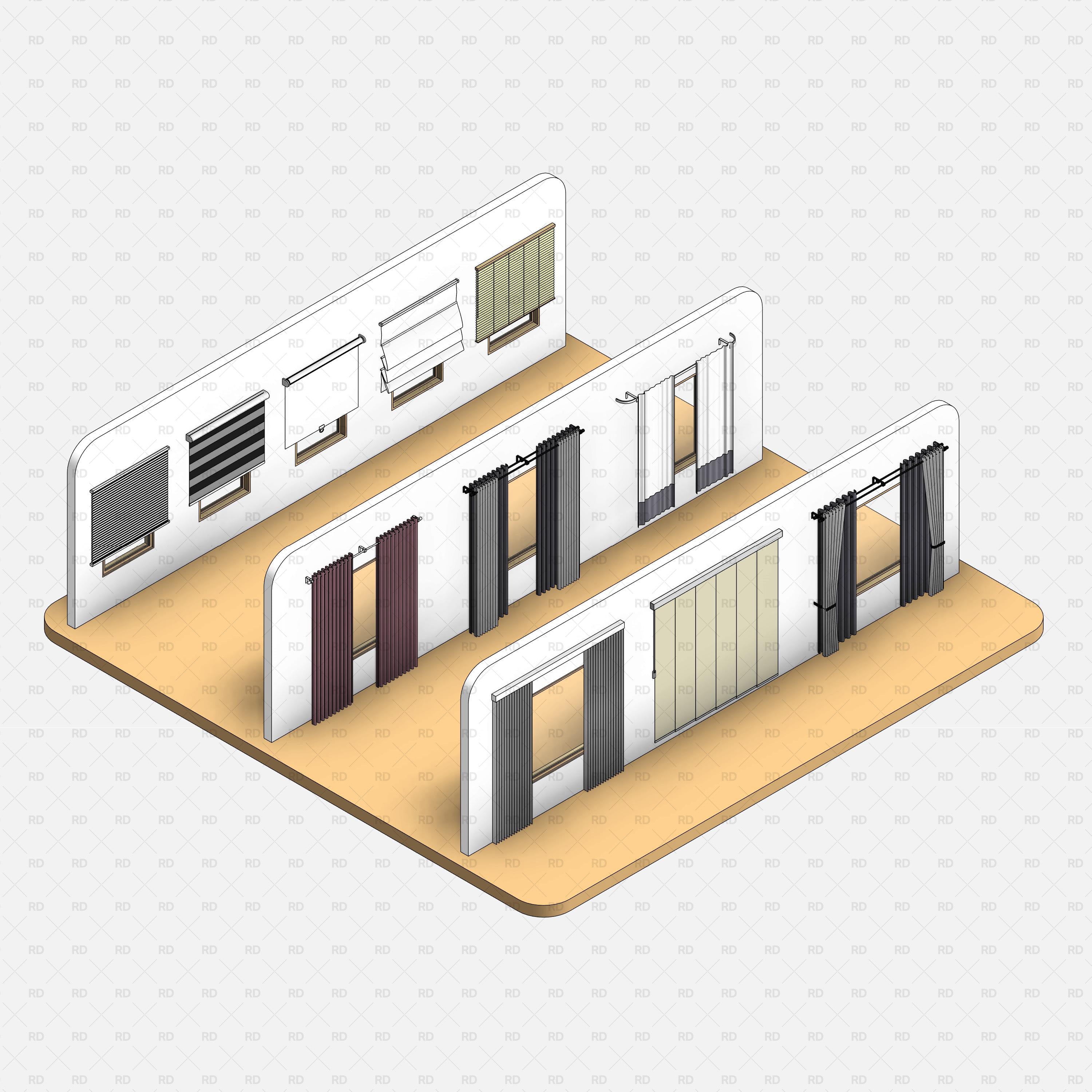 revit curtain family download