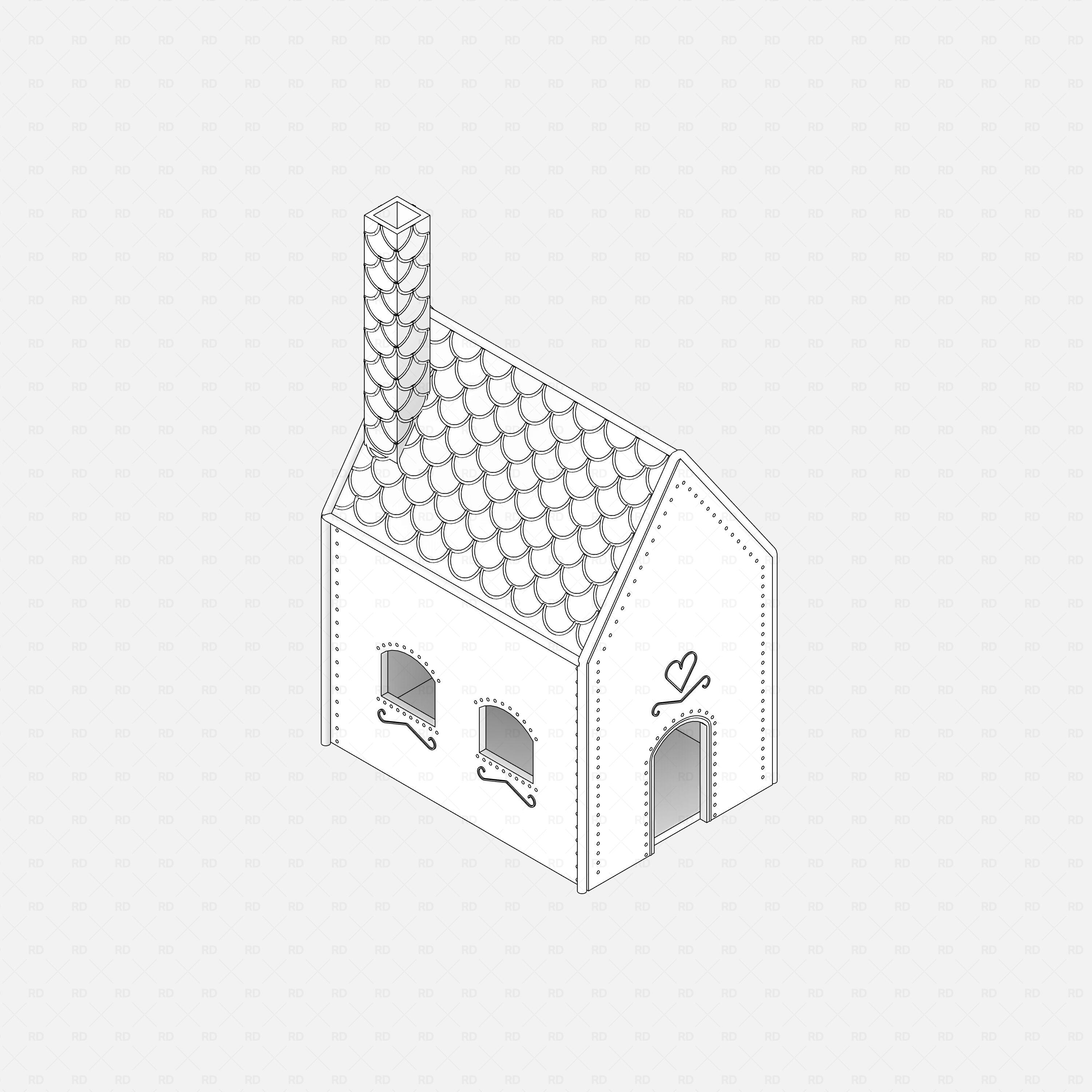 Revit Gingerbread House