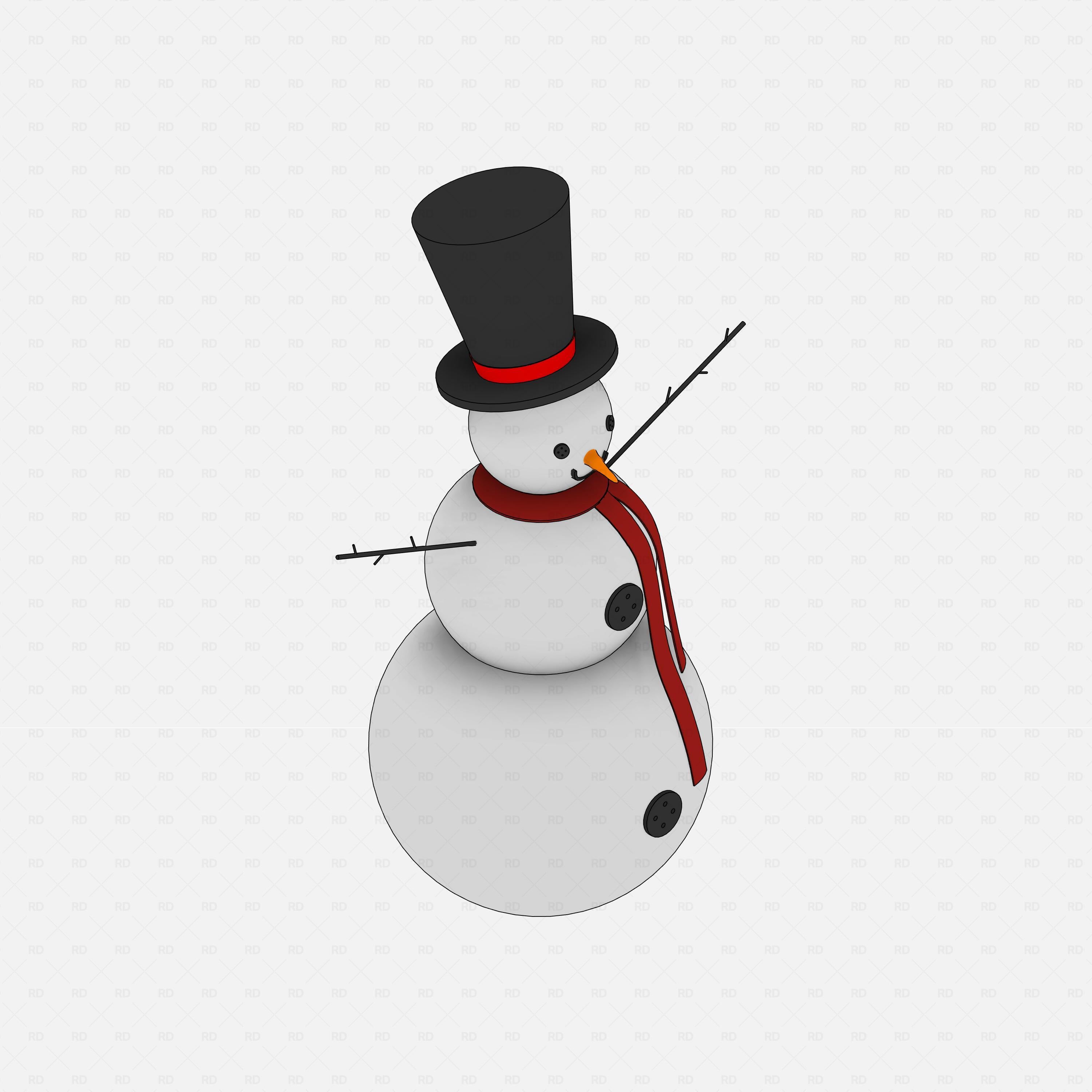Revit Snowman
