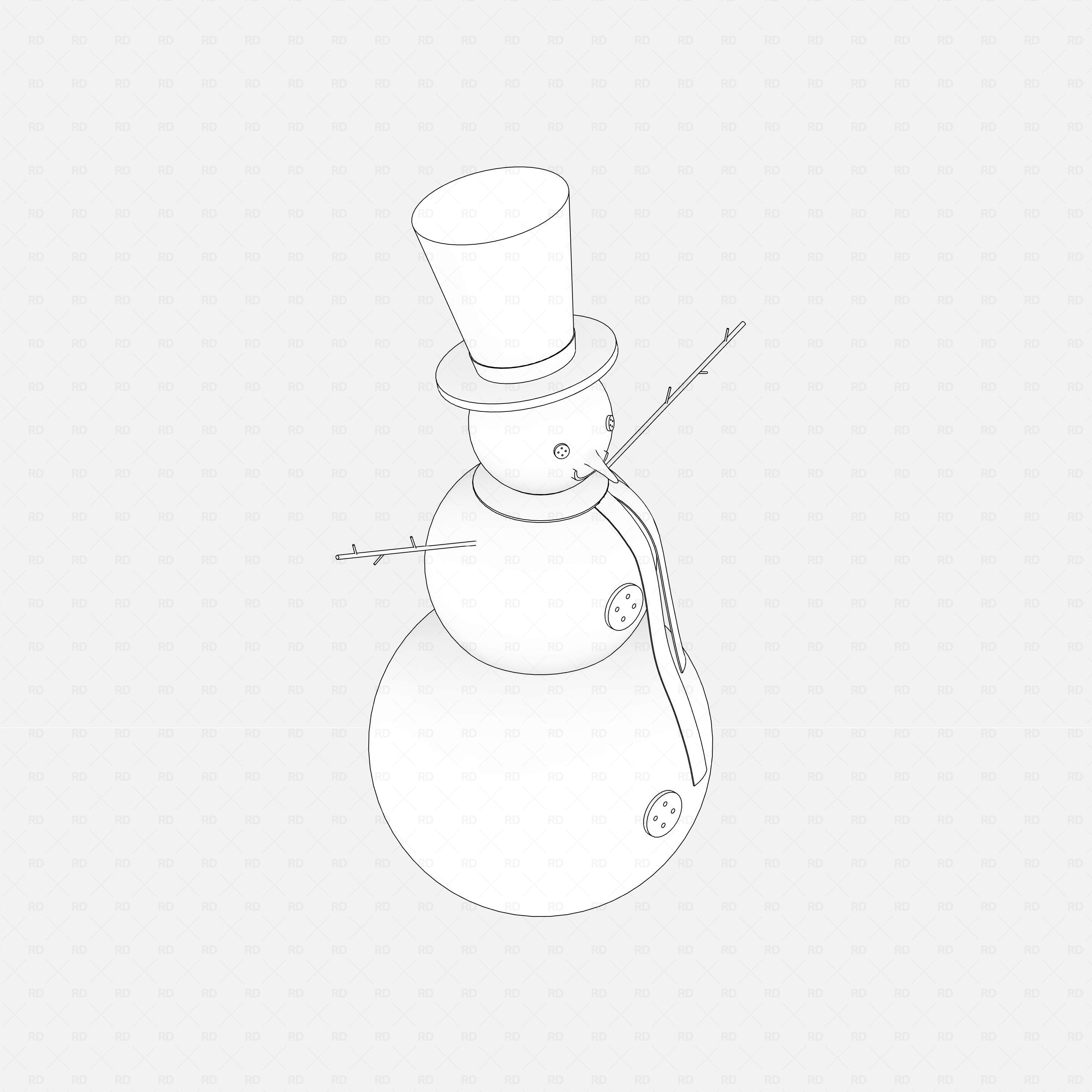 Revit Snowman