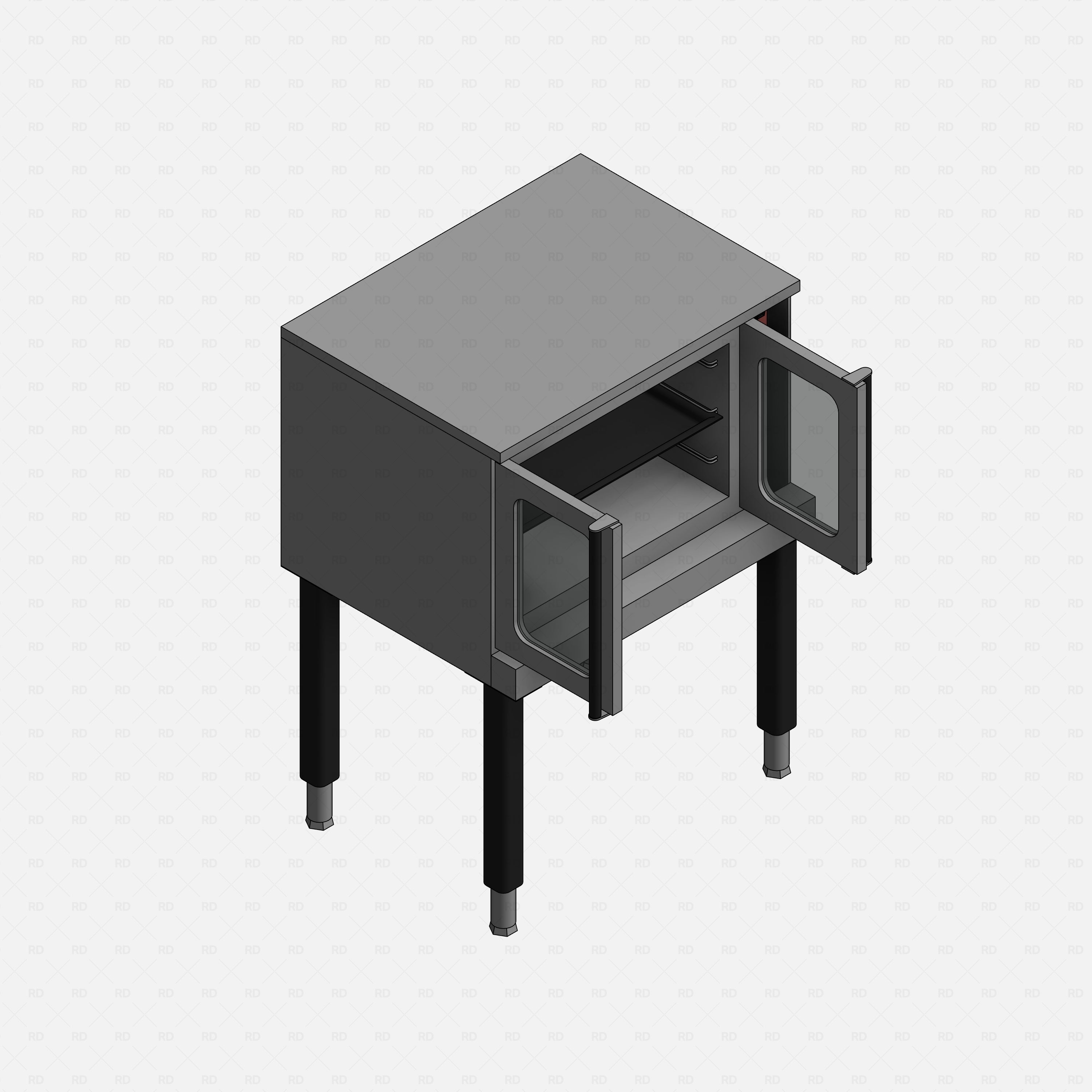 Revit Commercial Kitchen Oven