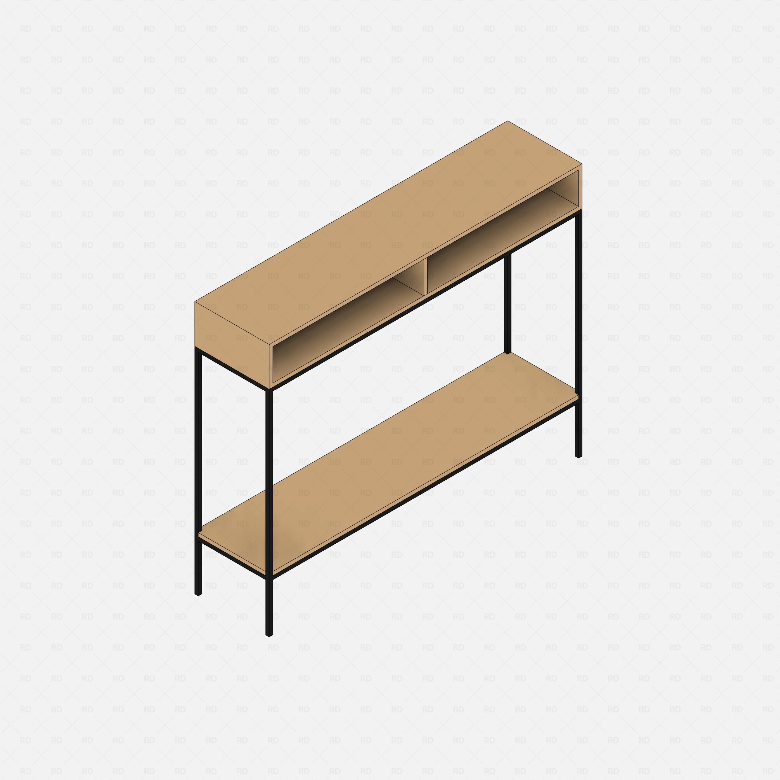 Revit Console Table 03