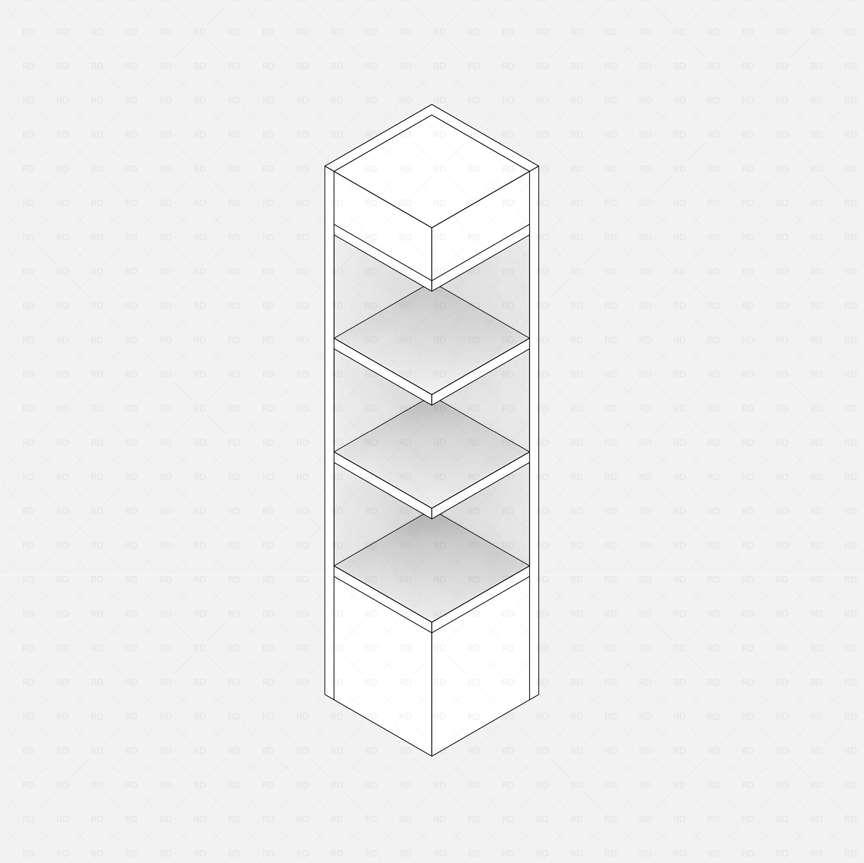 Revit Corner Shelf Family