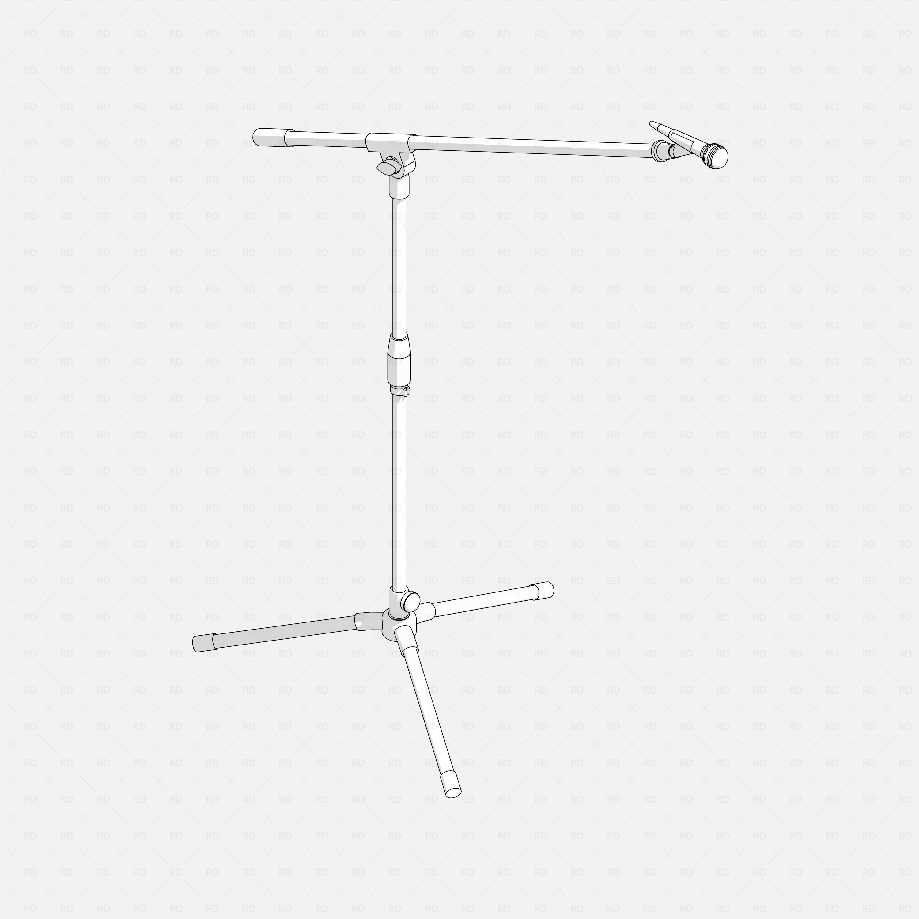 Revit Microphone Stand