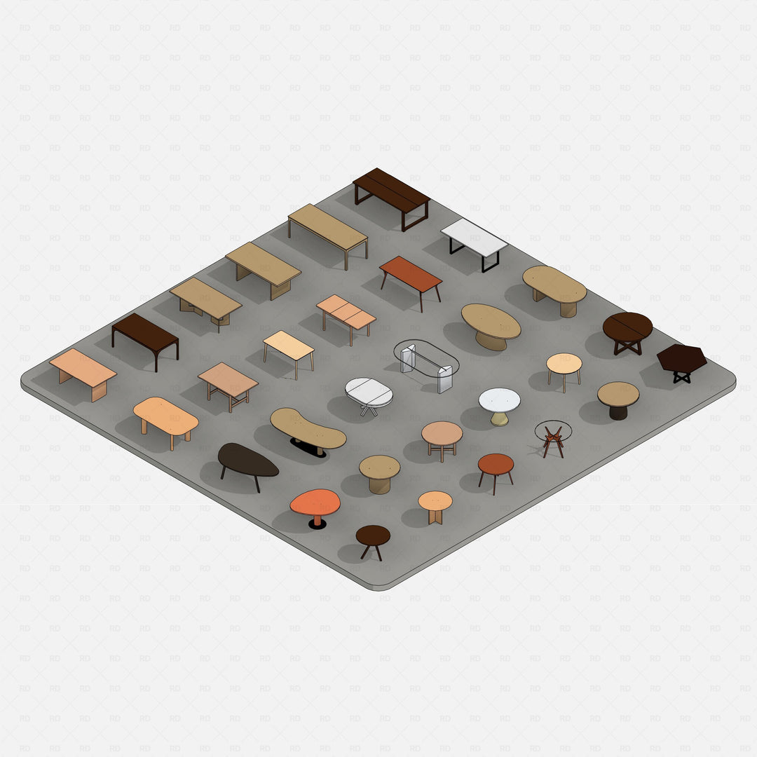 Icon Revit Table Download Revit Armchairs | RD Studio