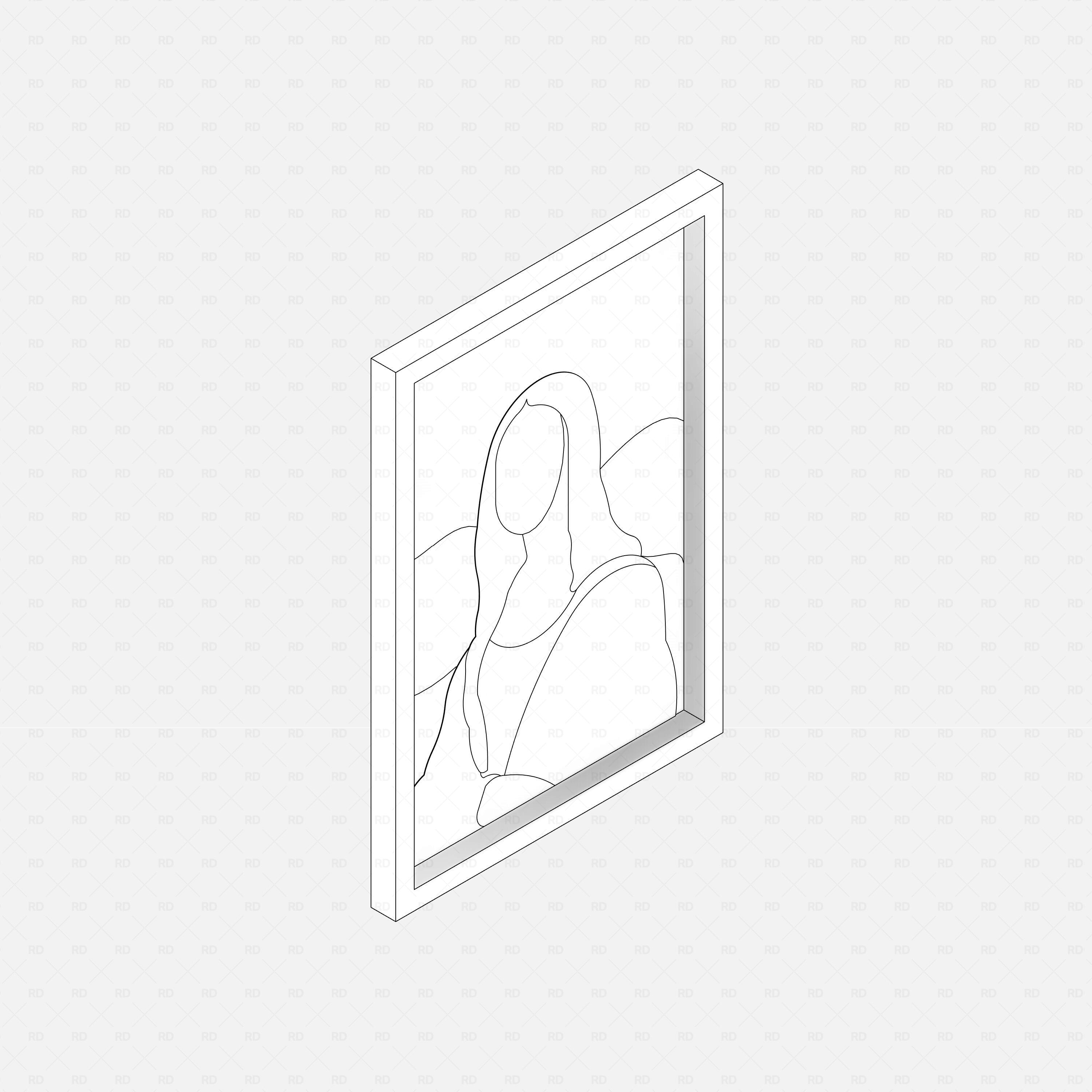 Revit Mona Lisa Painting Family
