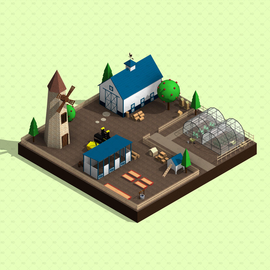 Download Revit Parametric Farm and Agriculture Families | Revit Dynamo