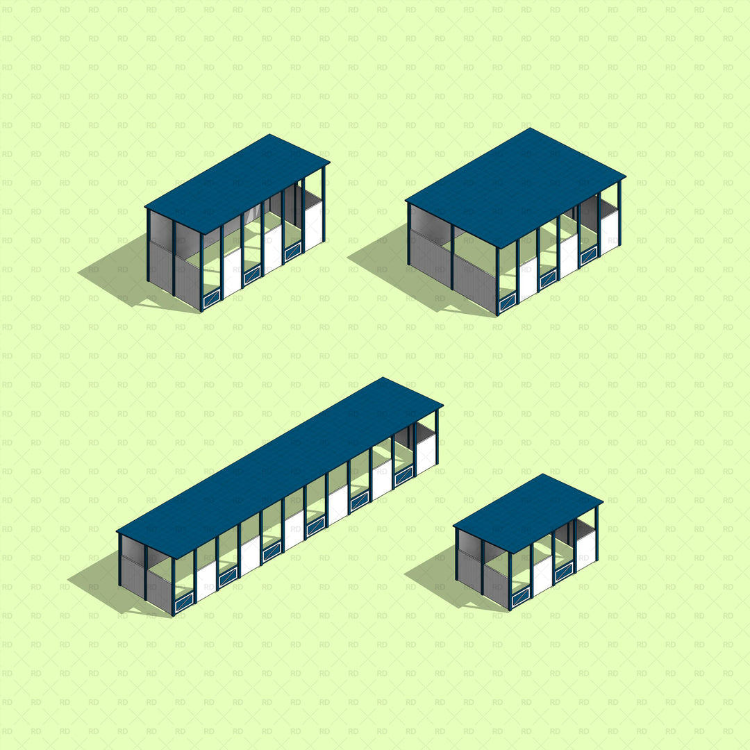 Revit Parametric Farm Buildings Families | Download Now | Revit Dynamo